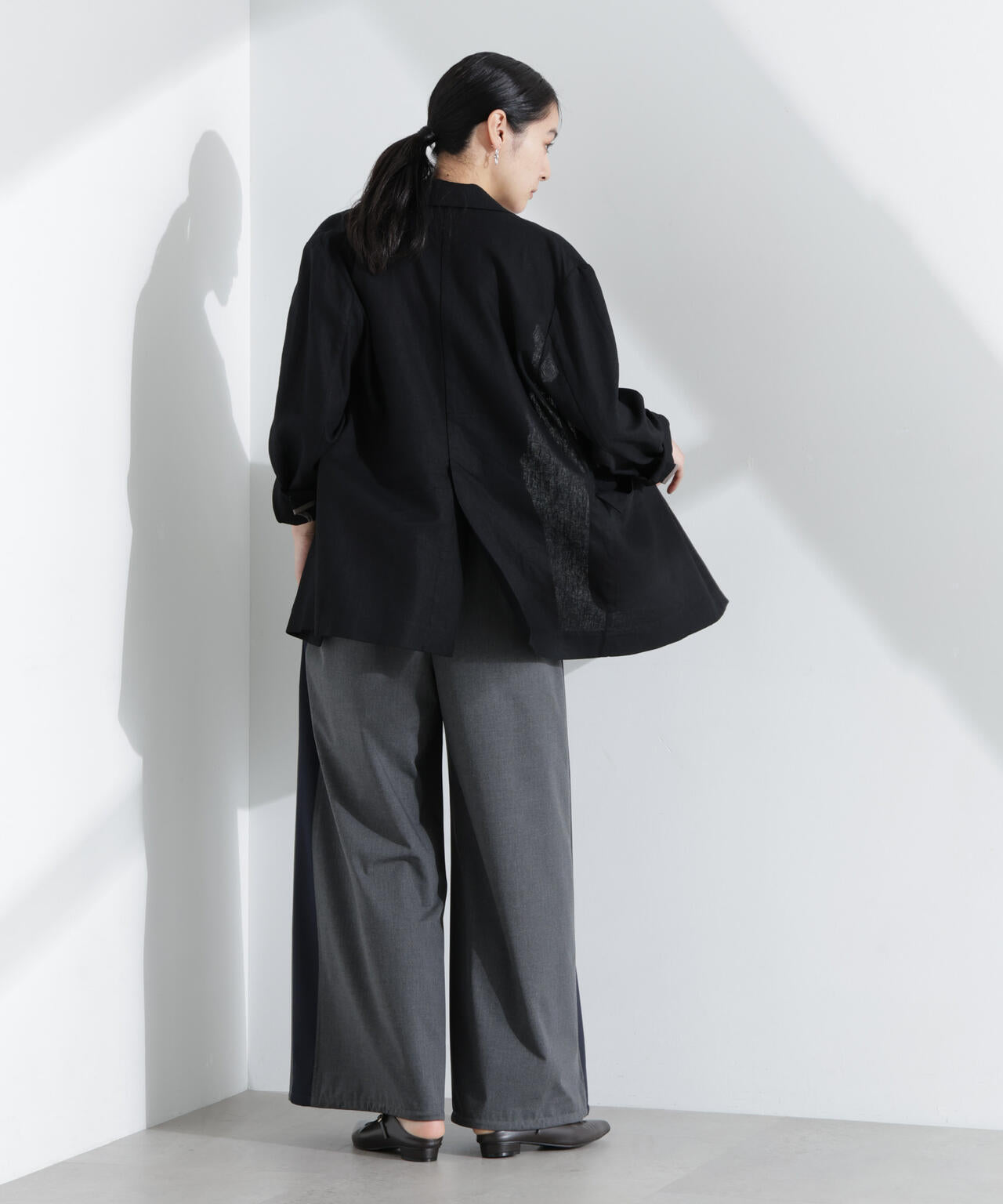 ラインイージーワイドパンツ 6695127323