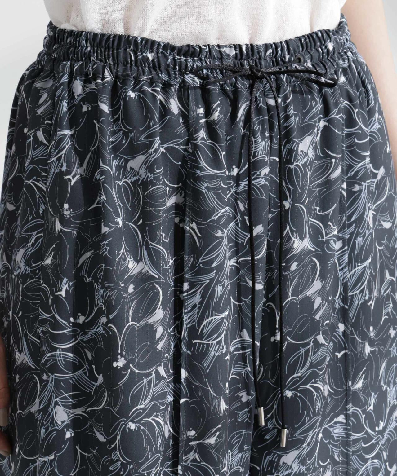 ロンシャンオールドコレクション フラワーワイドパンツ 6695127324