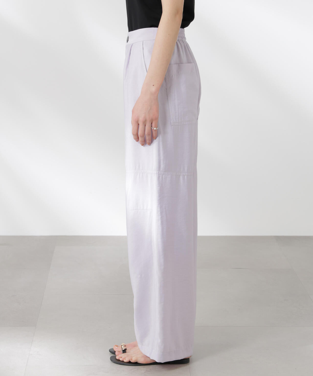 リラックスワイドパンツ 6695127326