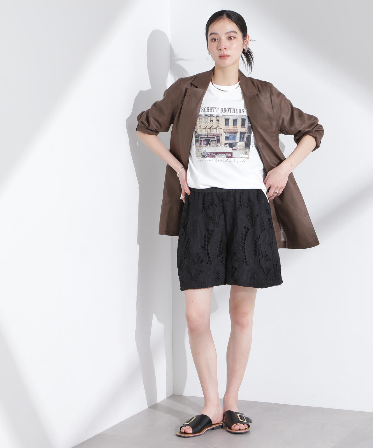 イージーレースショートパンツ 6695128300