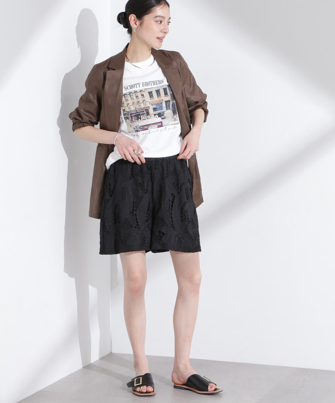 イージーレースショートパンツ 6695128300