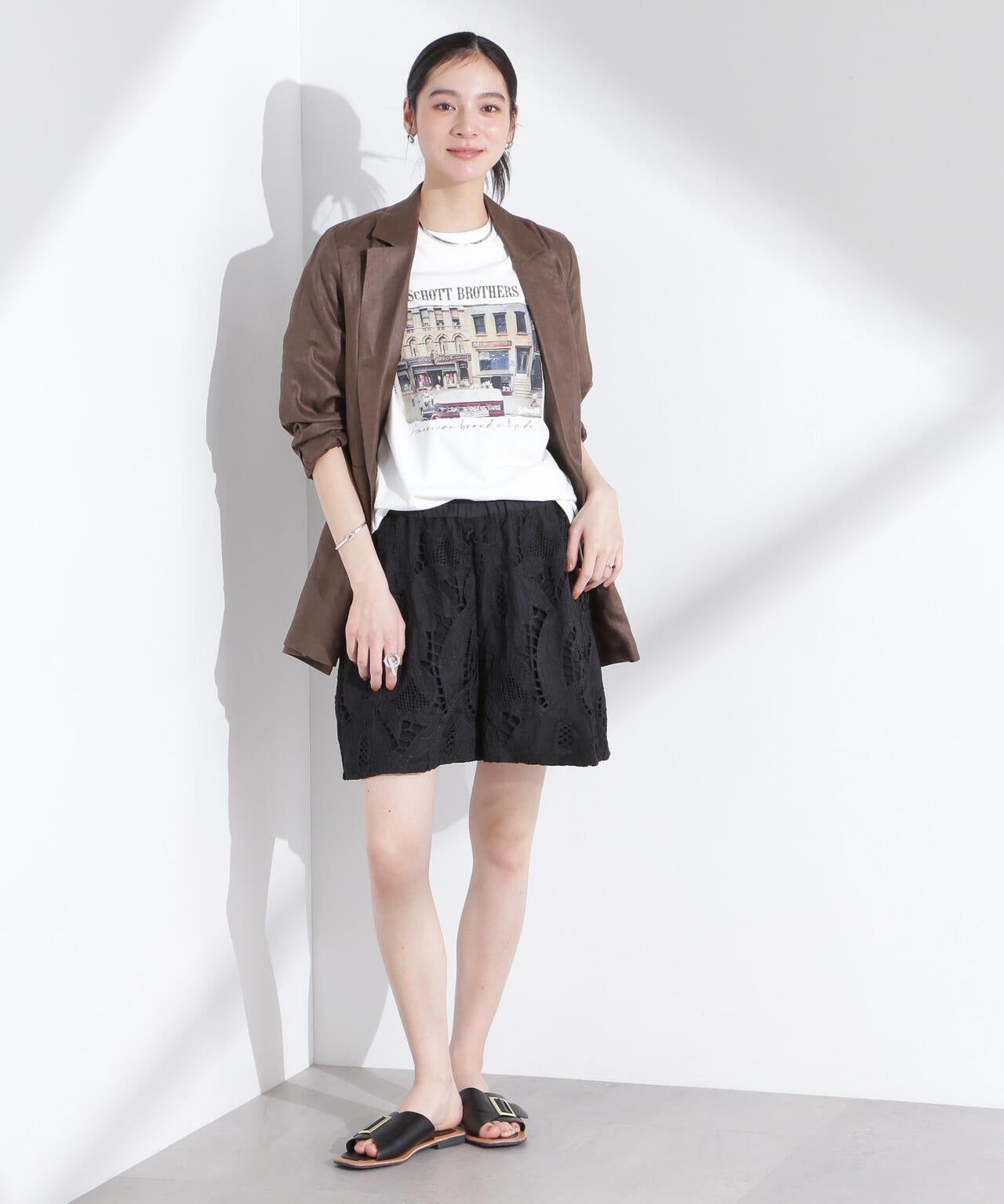 イージーレースショートパンツ 6695128300