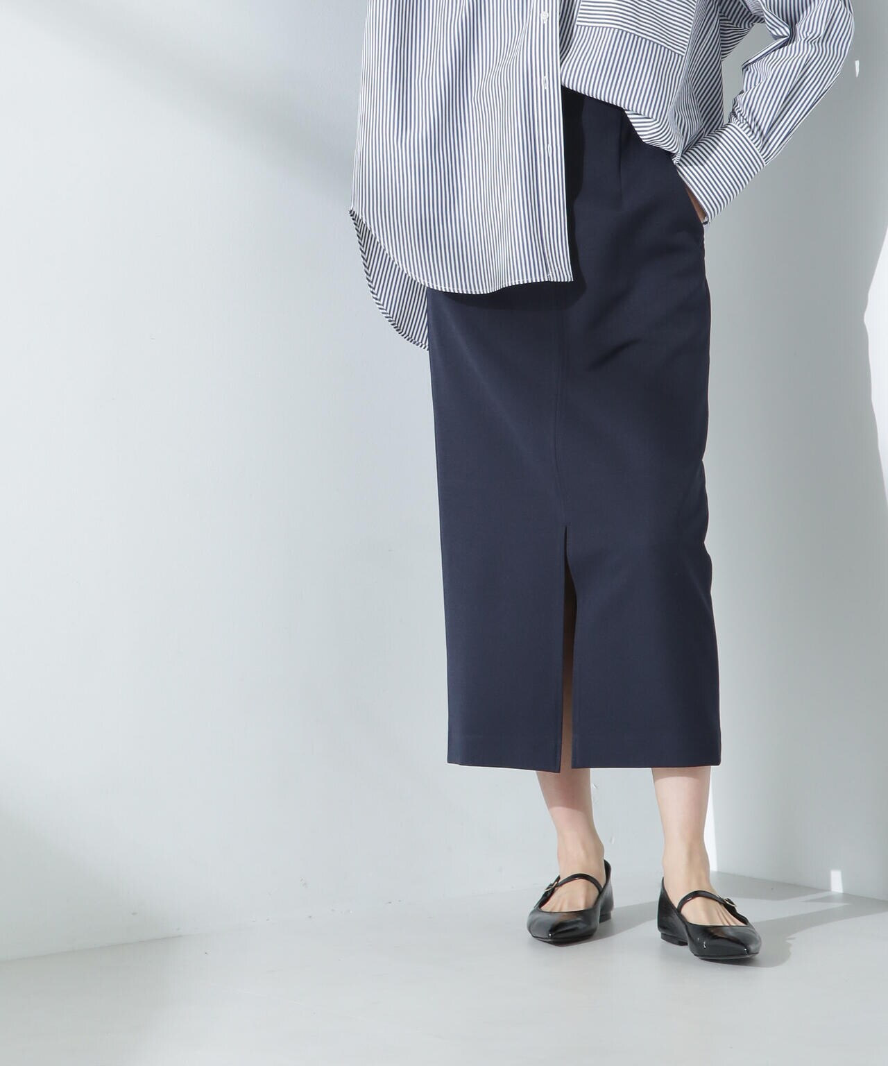 デイリーファンクション サイドタブタイトスカート(セットアップ可) 6695130300