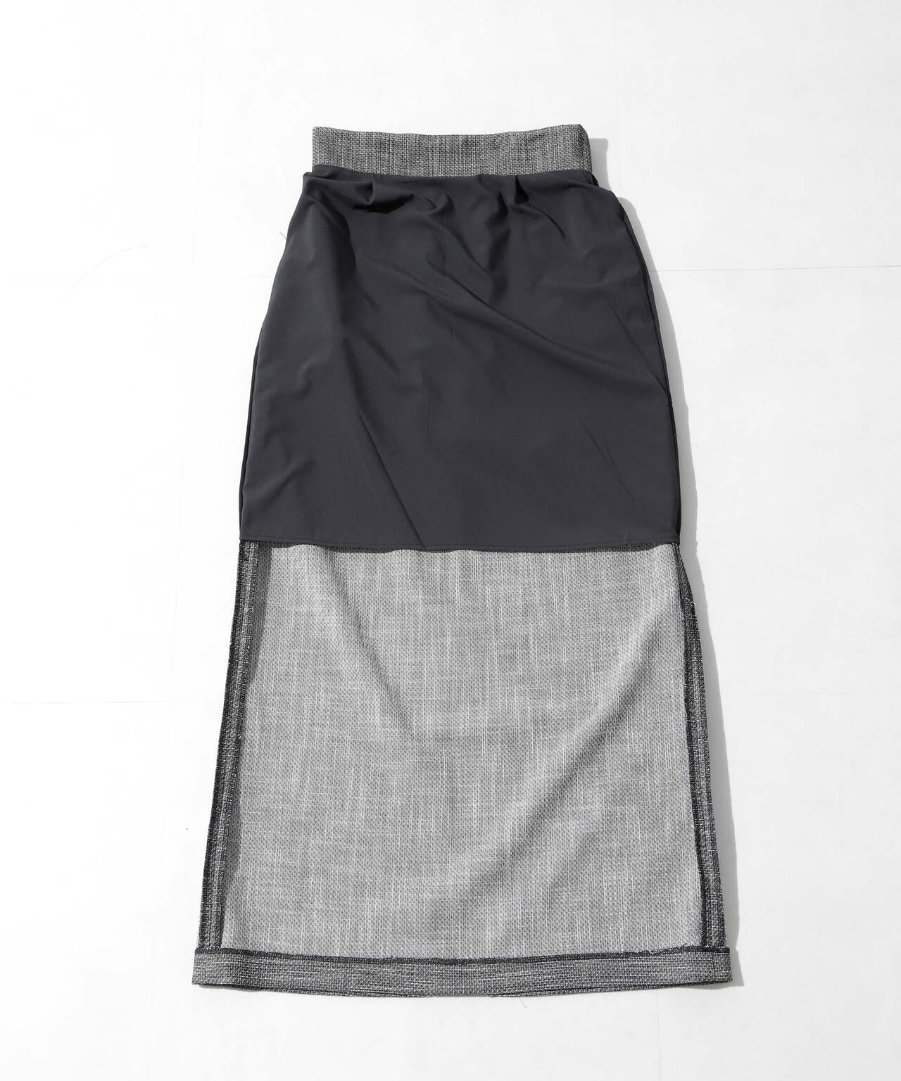 フリンジアウトポケットIラインスカート 6695130309