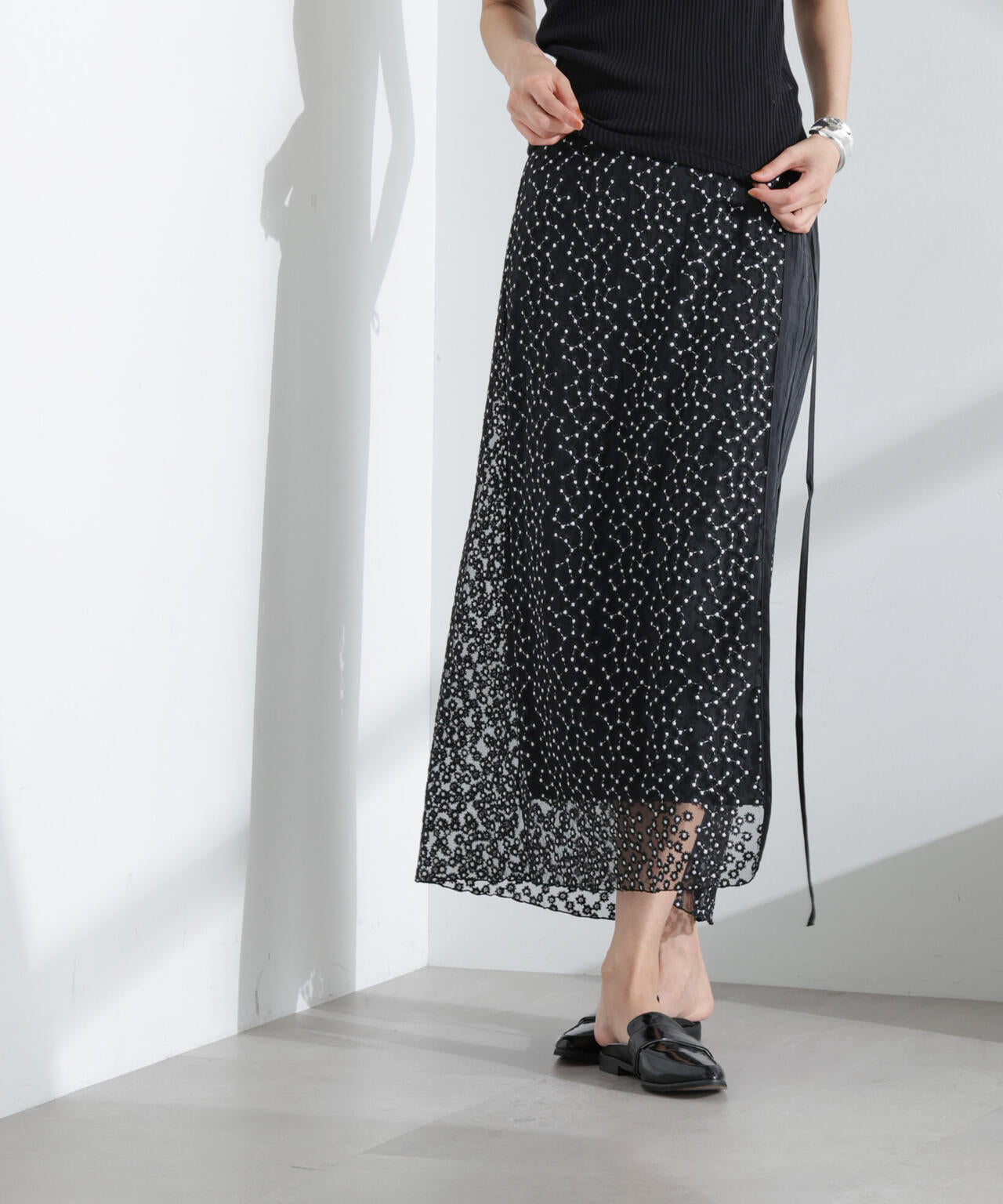 レースラップスカート 6695130313