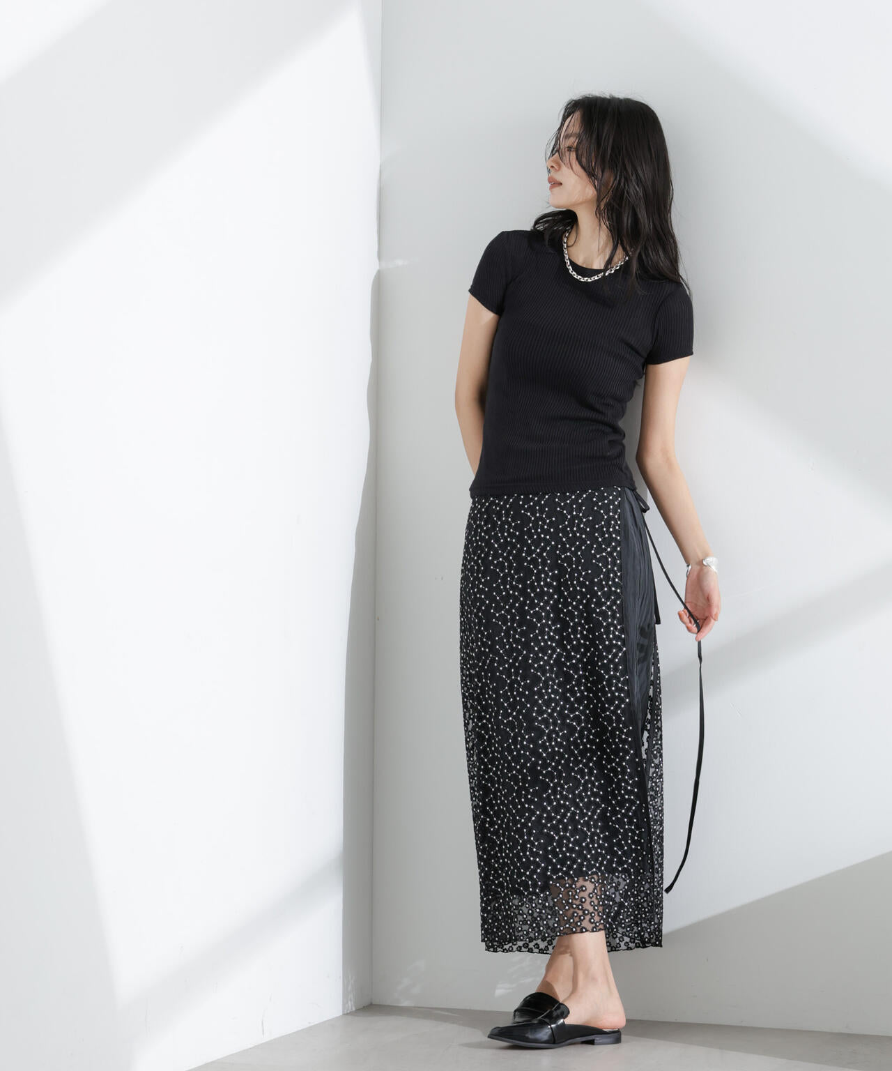 レースラップスカート 6695130313