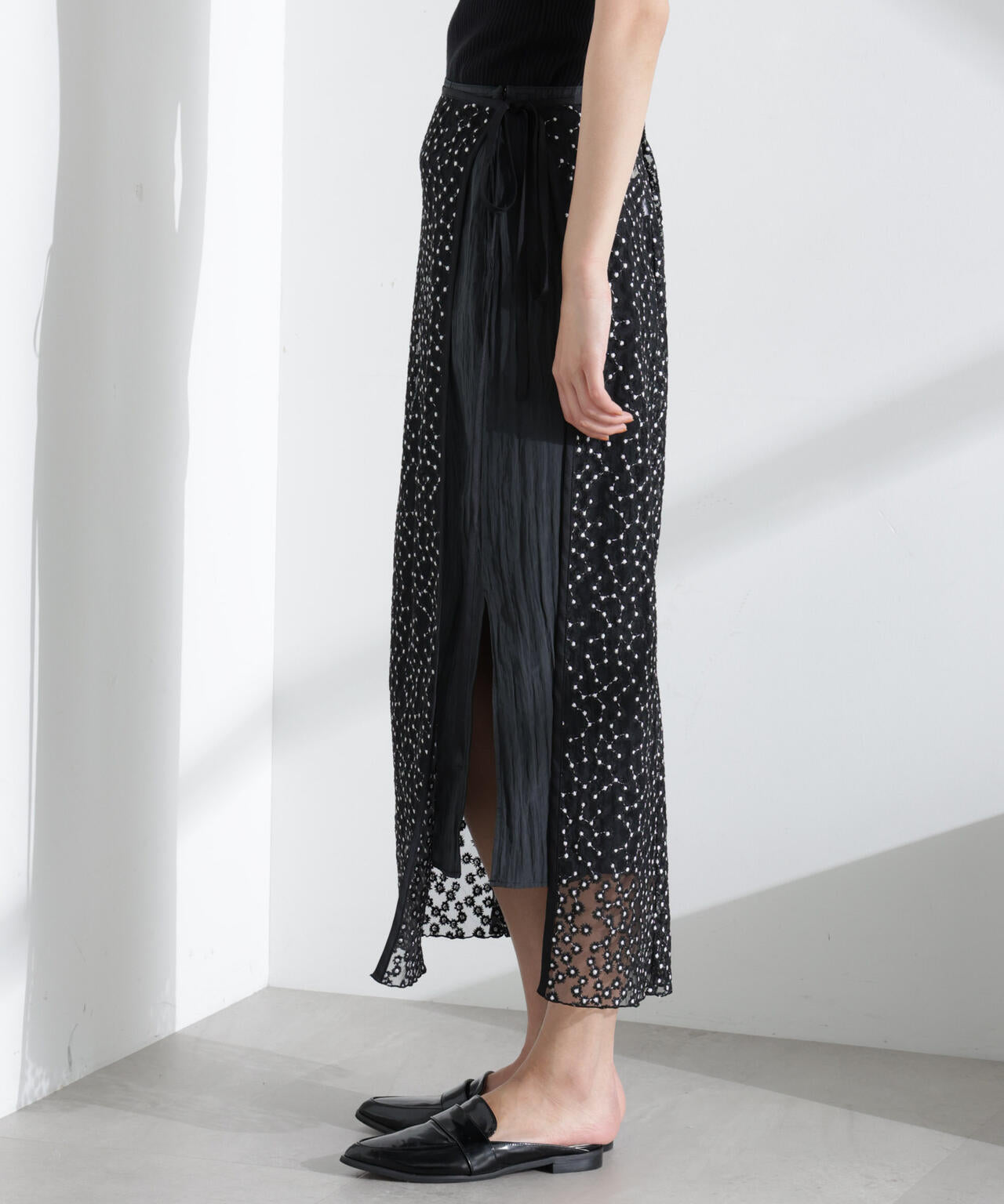 レースラップスカート 6695130313