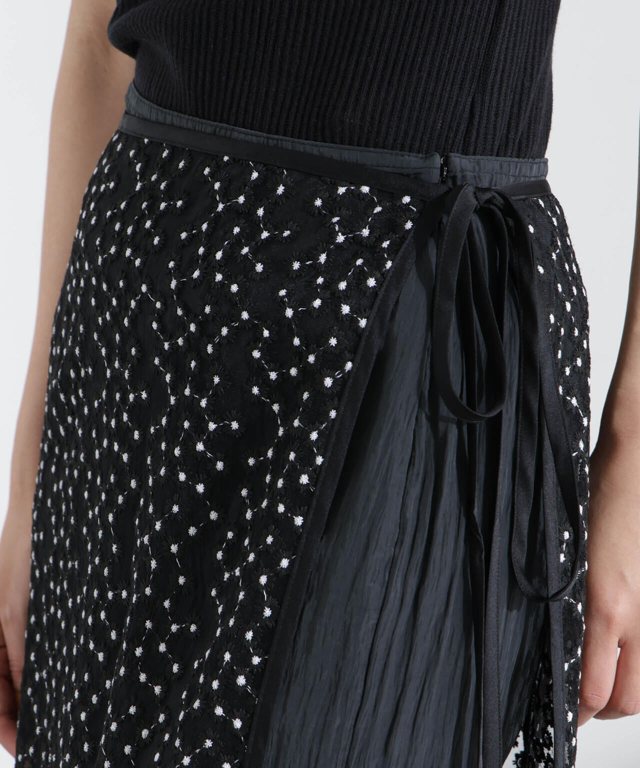 レースラップスカート 6695130313