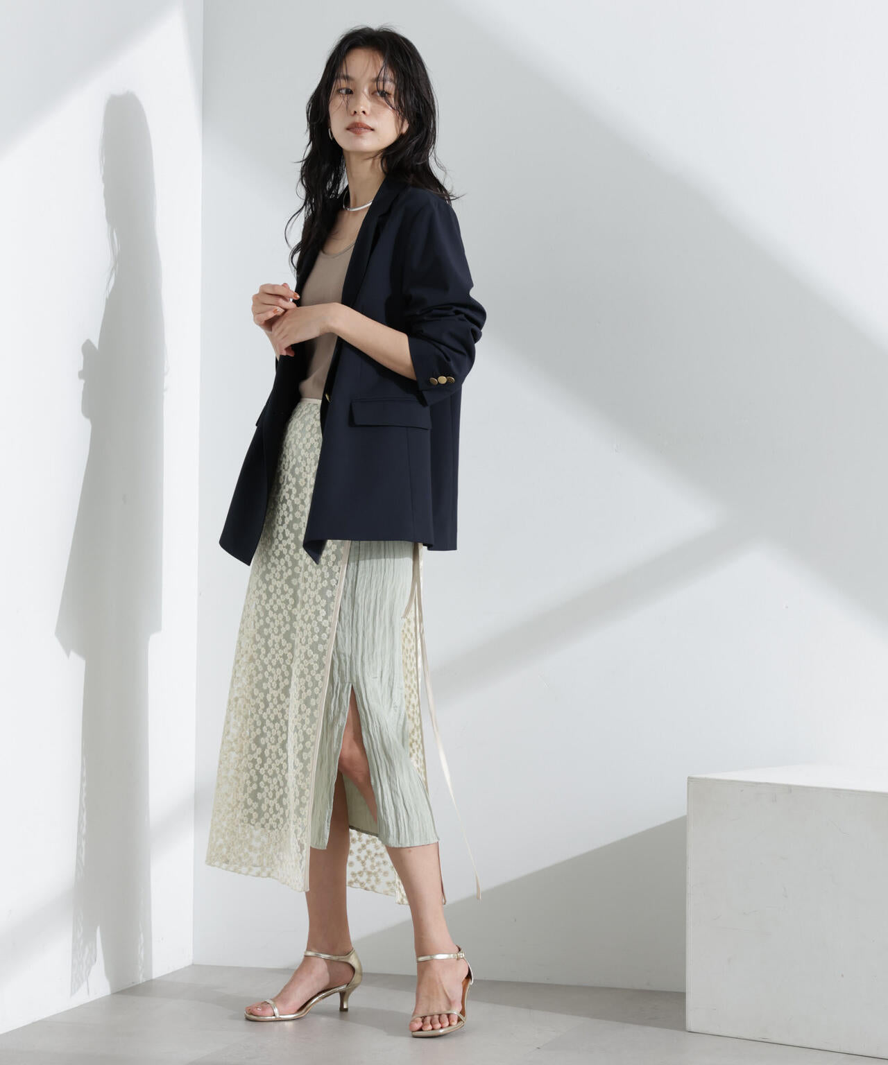 レースラップスカート 6695130313