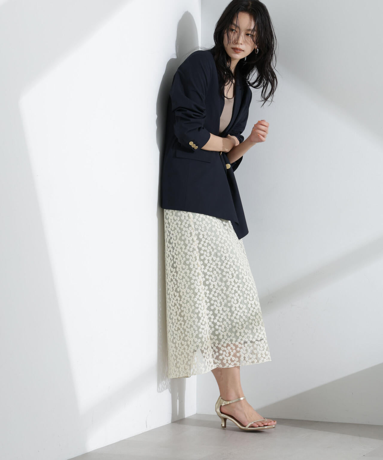 レースラップスカート 6695130313