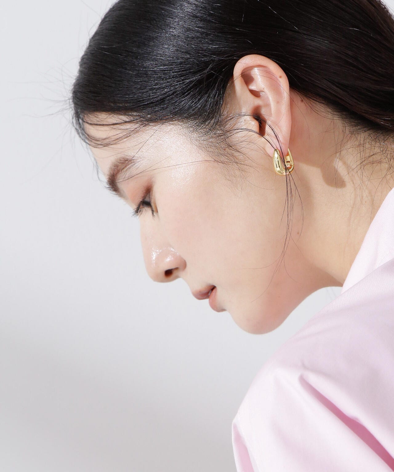 スクエアオーバルピアス 6695145301