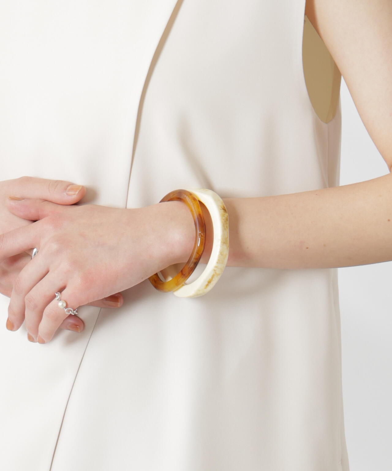 バイカラーコンビバングルセット 6695148301