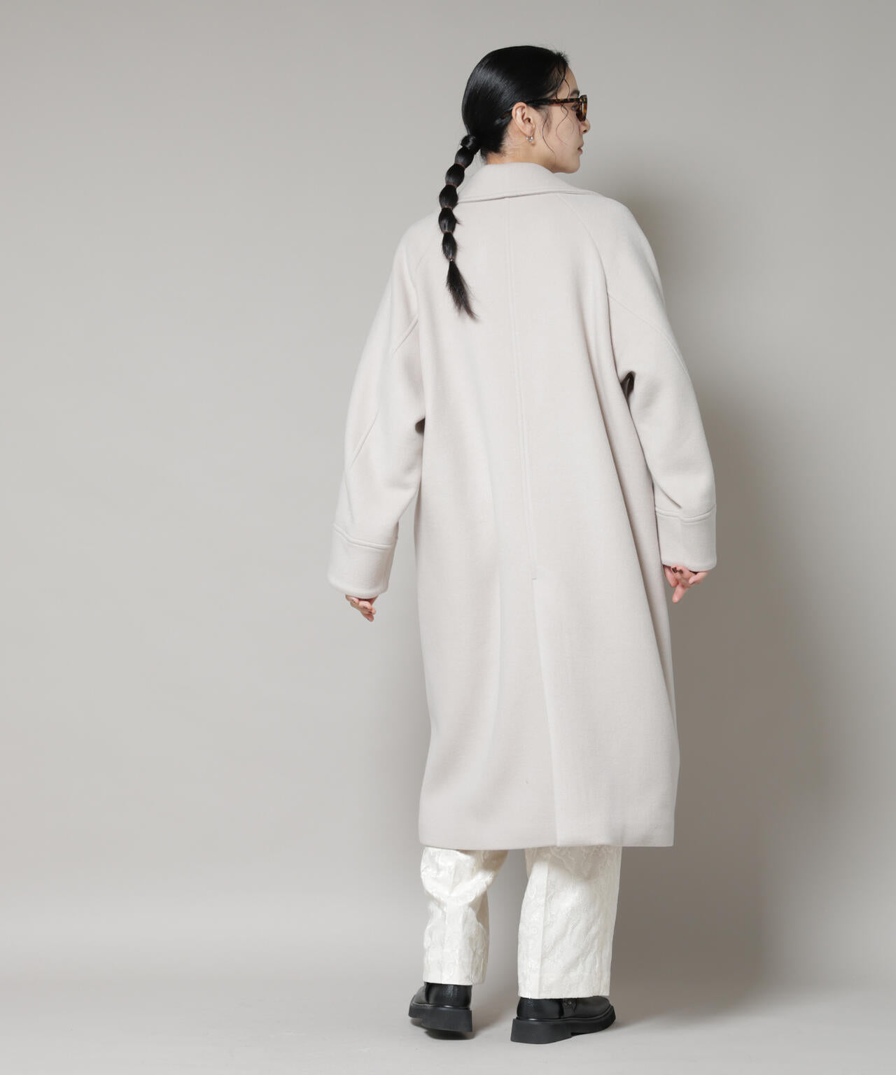 WooLoop コクーンダブルコート 6695211301