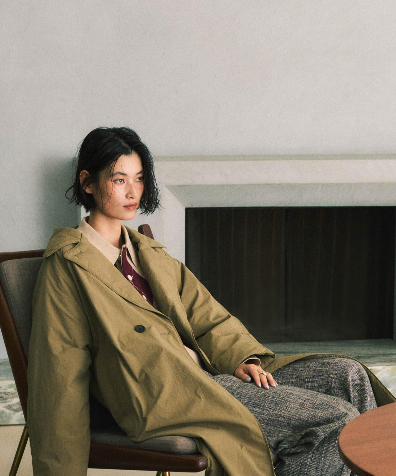 ETHERMALOFT (R) AEROGEL 中綿 リバーシブル コート