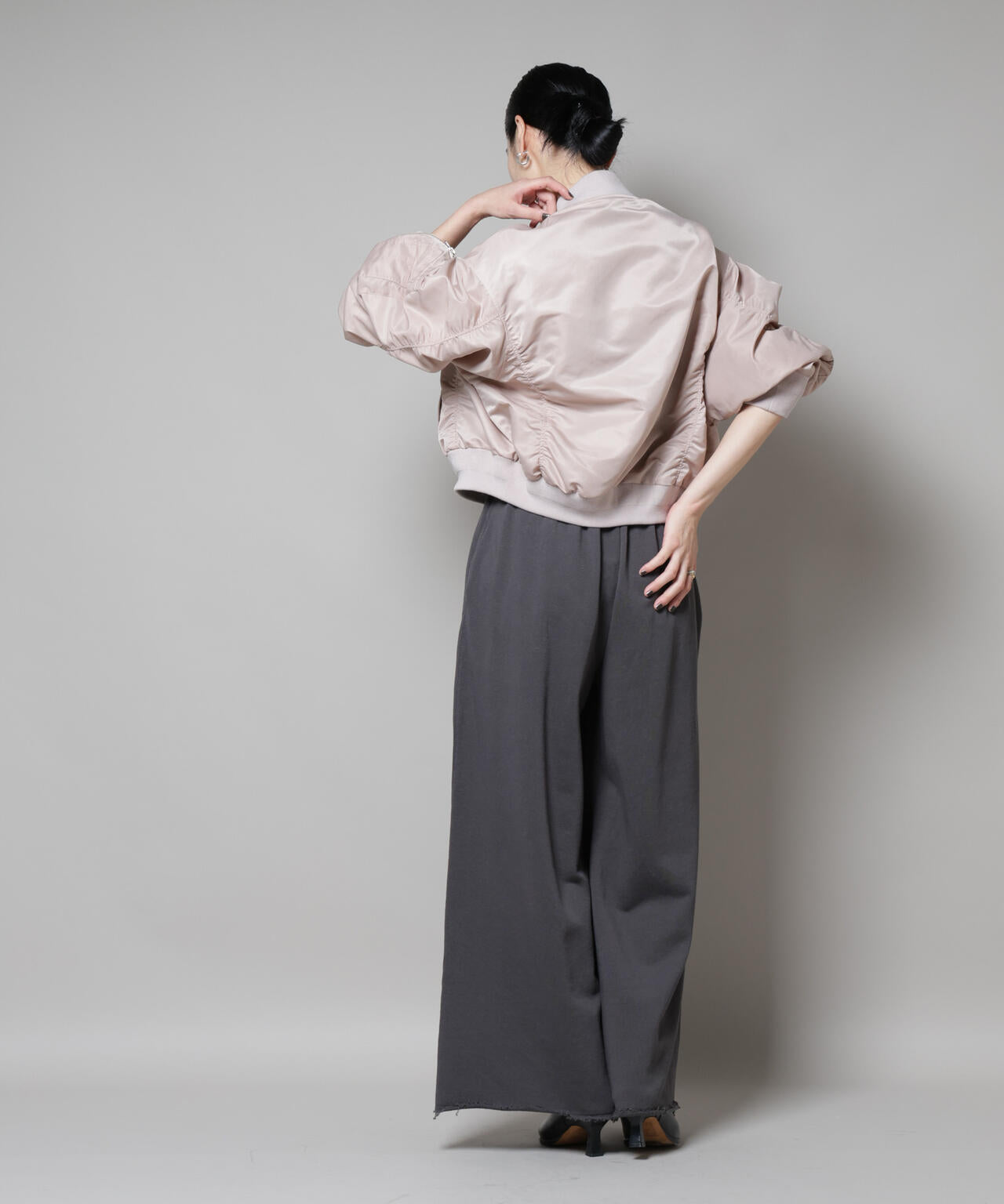 ナイロンツイルMA-1ブルゾン 6695212303