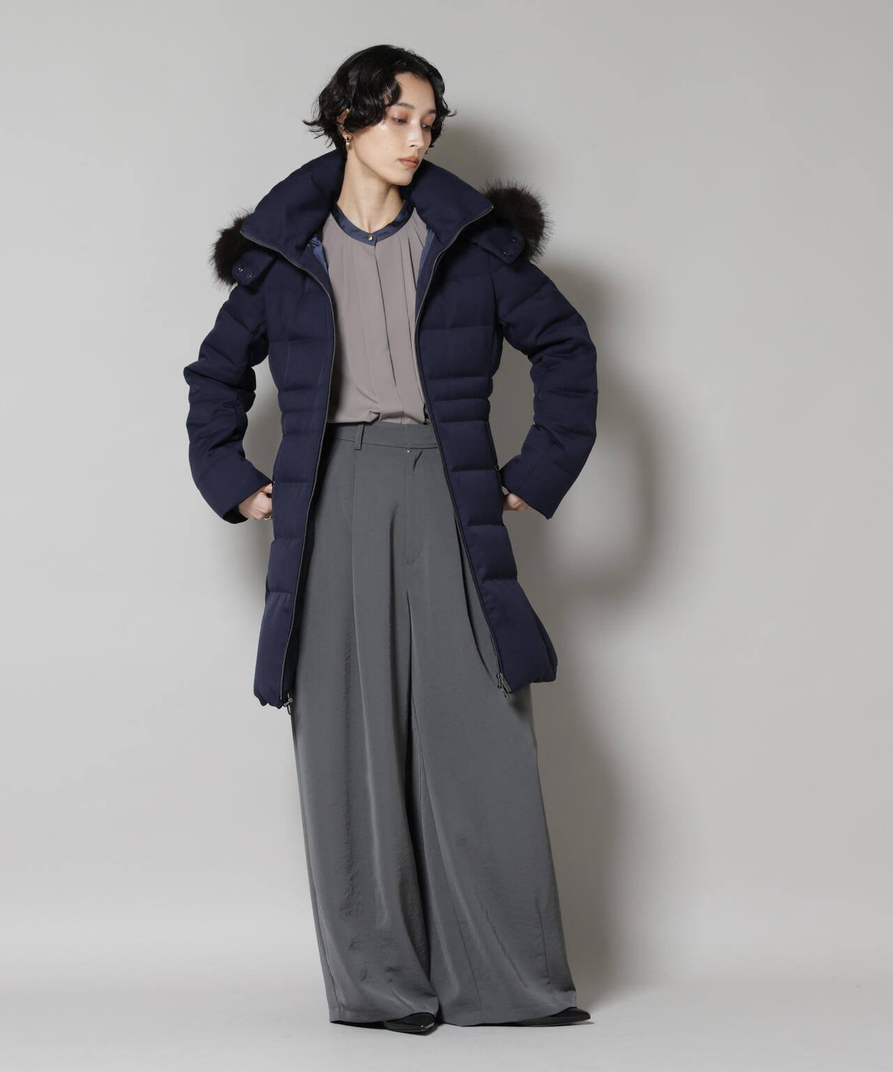 「西川ダウン(R)」サージロングダウン 6695214302