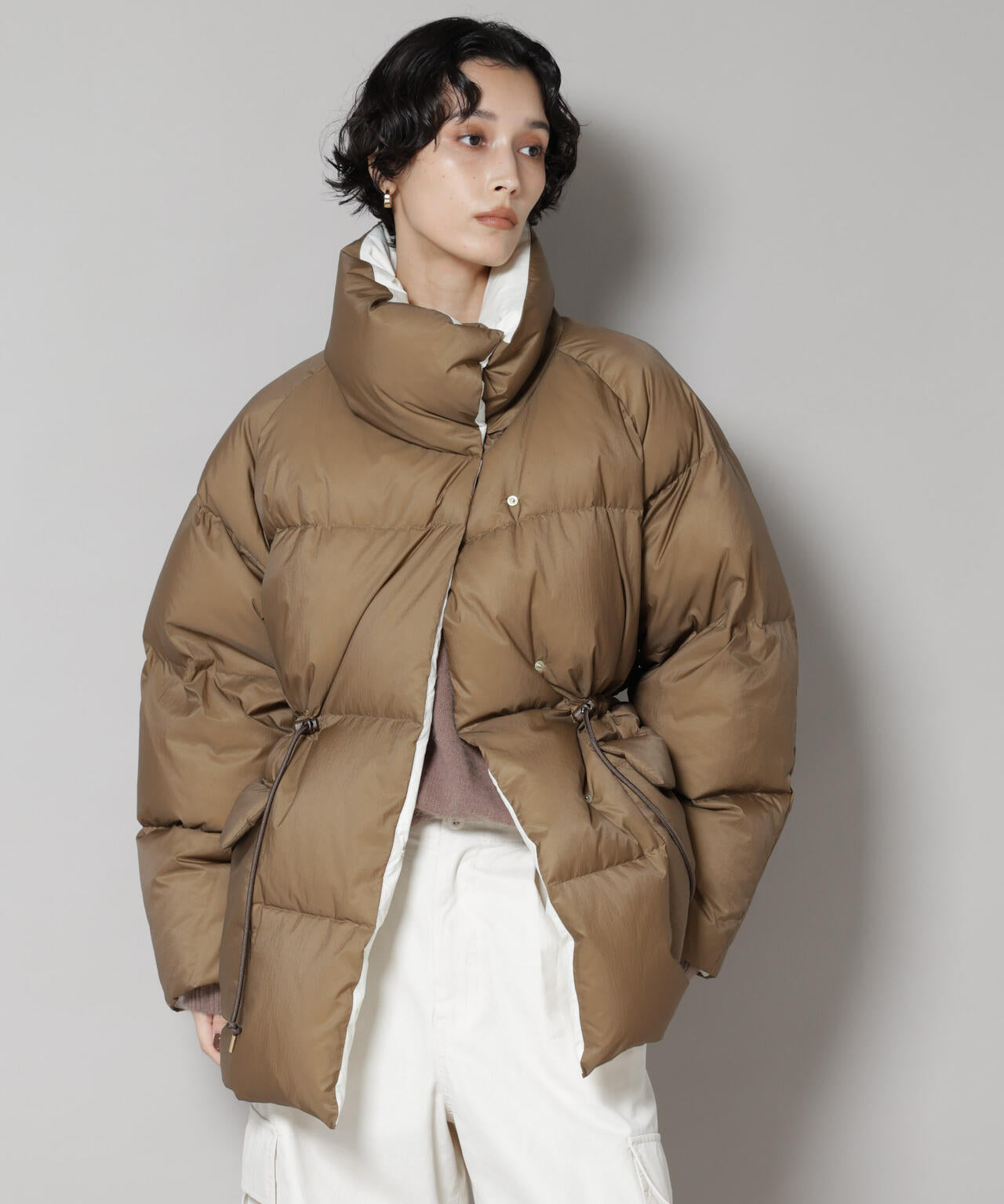 「西川ダウン(R)」バイカラーボリュームダウン 6695214304