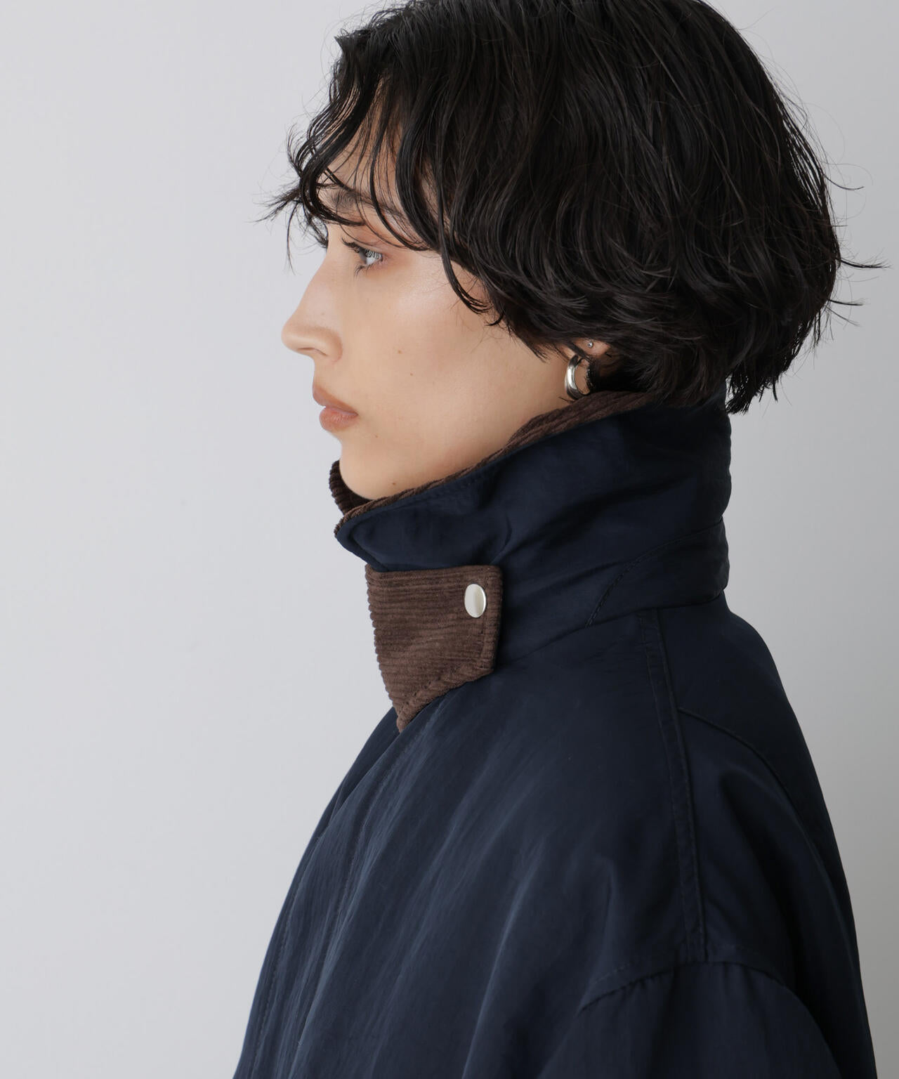 「STEVELOUR」「西川ダウン(R)」ミリタリーロングコート 6695214305