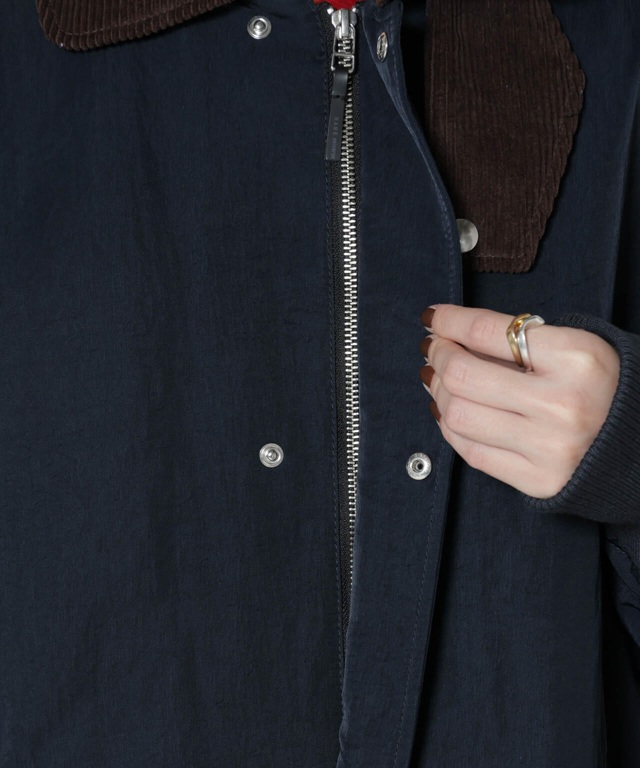 「STEVELOUR」「西川ダウン(R)」ミリタリーロングコート 6695214305