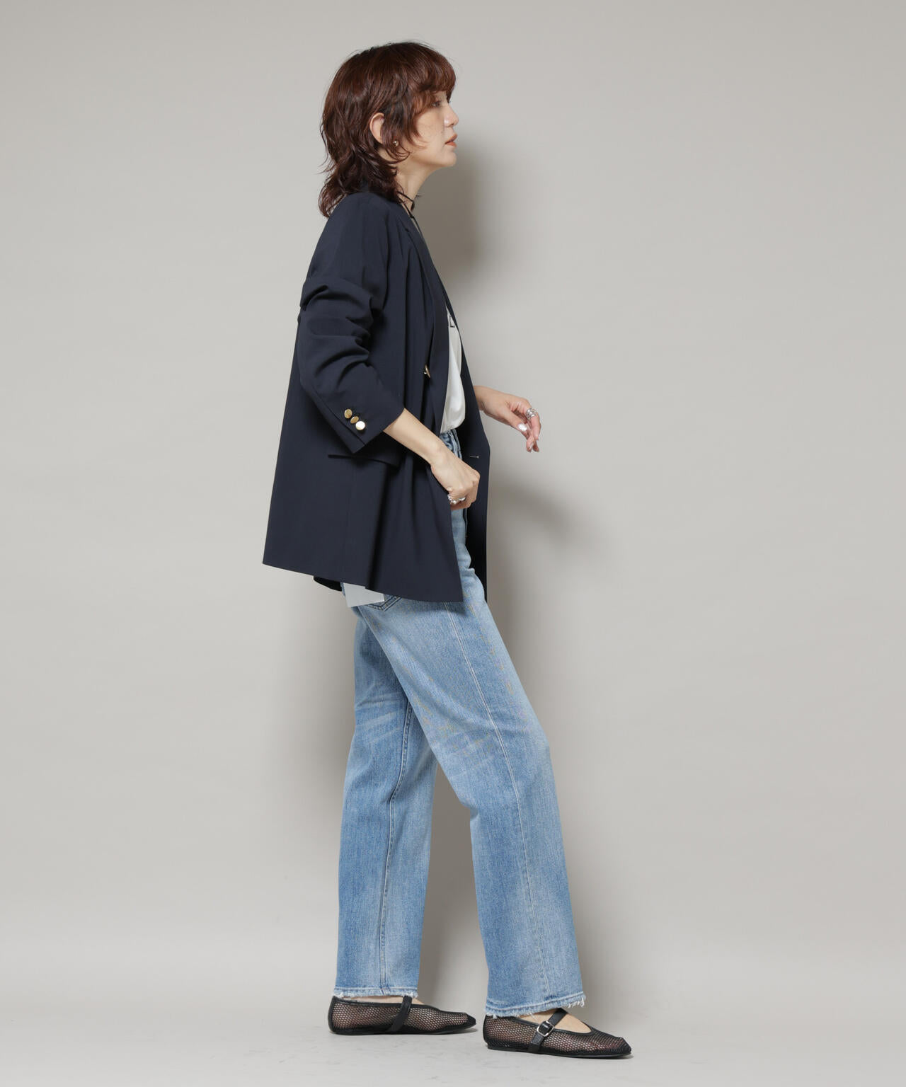 ドライウェザーストレッチダブルジャケット(セットアップ可) 6695216301