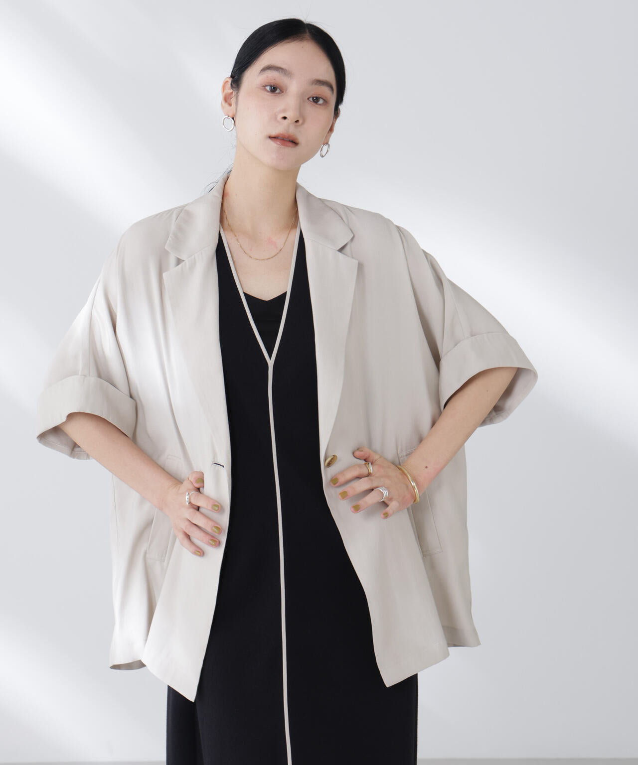 ハーフスリーブラフジャケット 6695216303