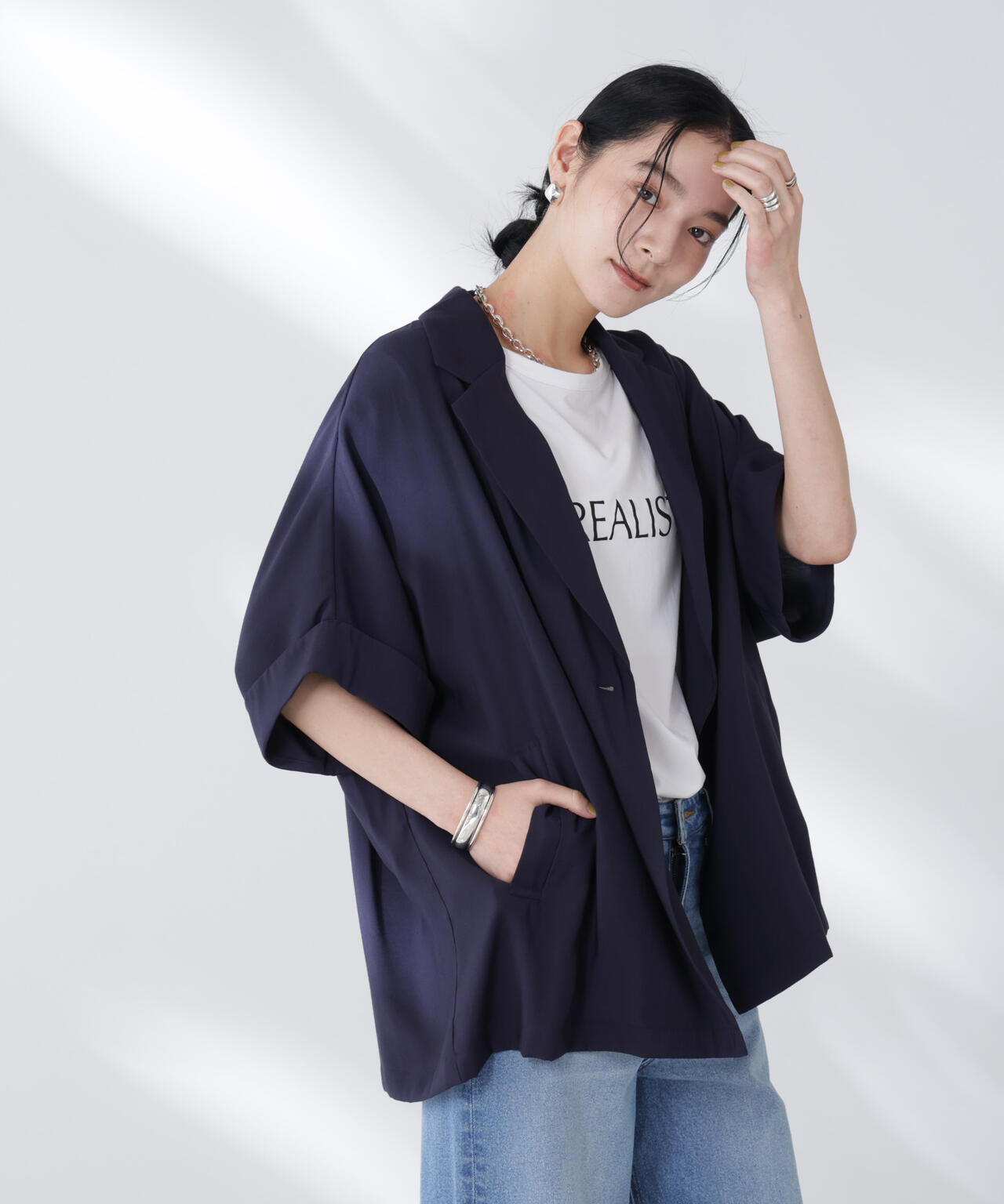 ハーフスリーブラフジャケット 6695216303