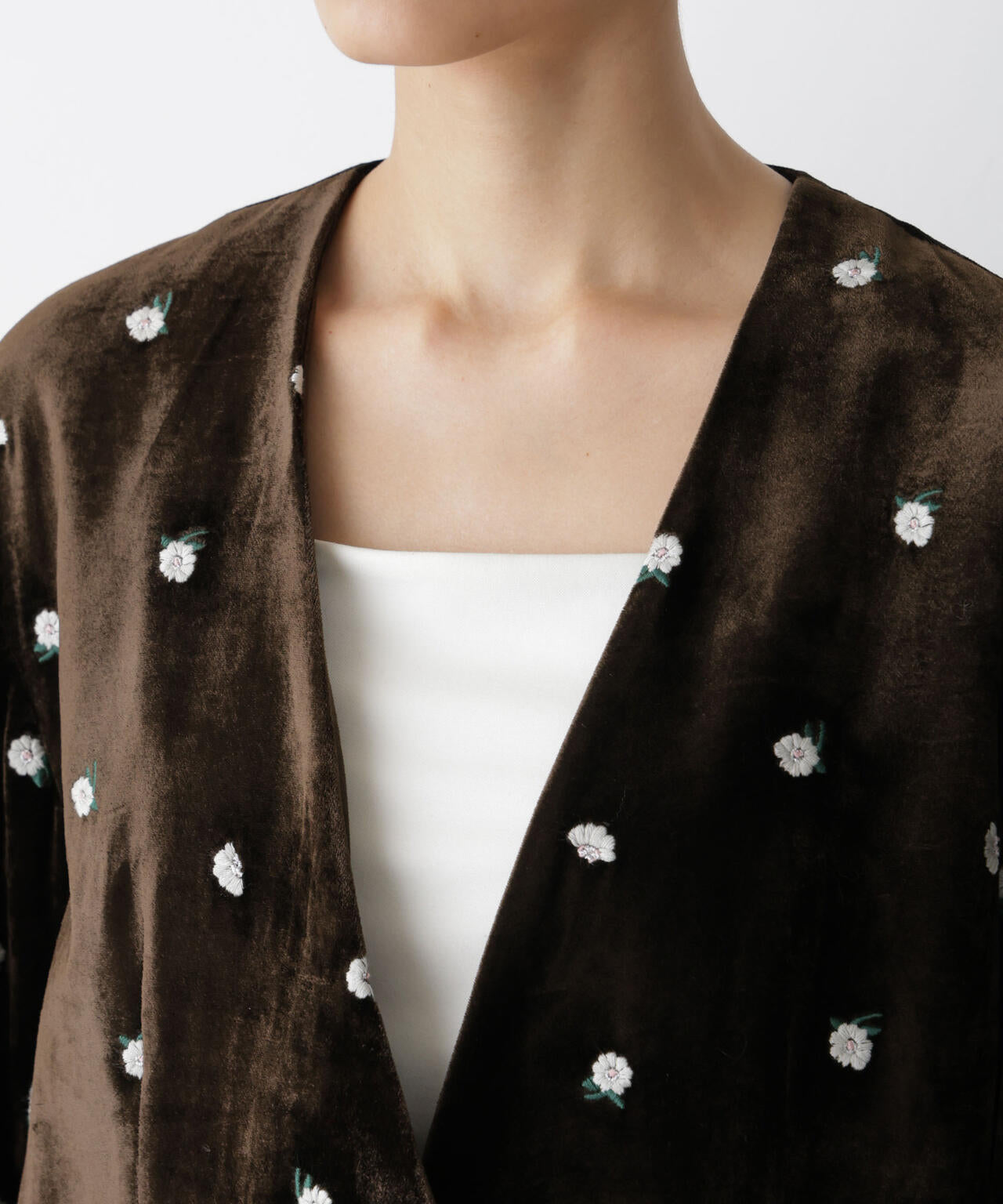 「STEVELOUR」ベロアブルームジャケット(セットアップ可) 6695216310