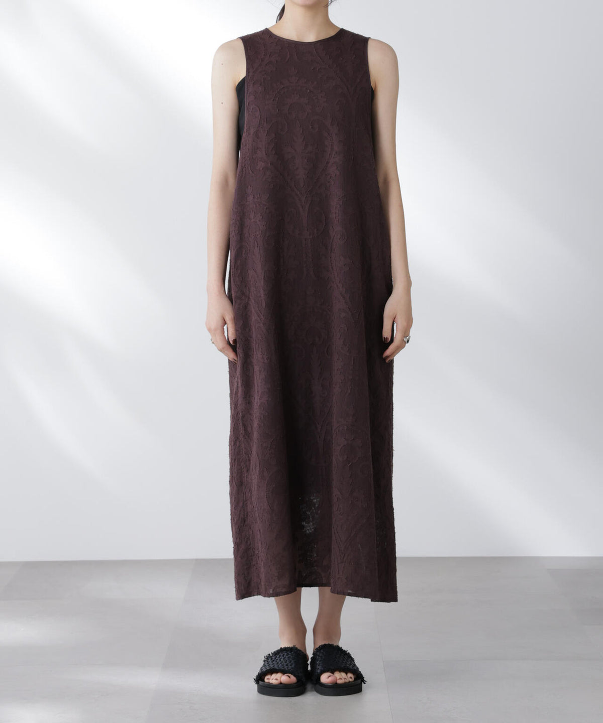 made in india カットワークジャカードワンピース(セットアップ可) 6695219300