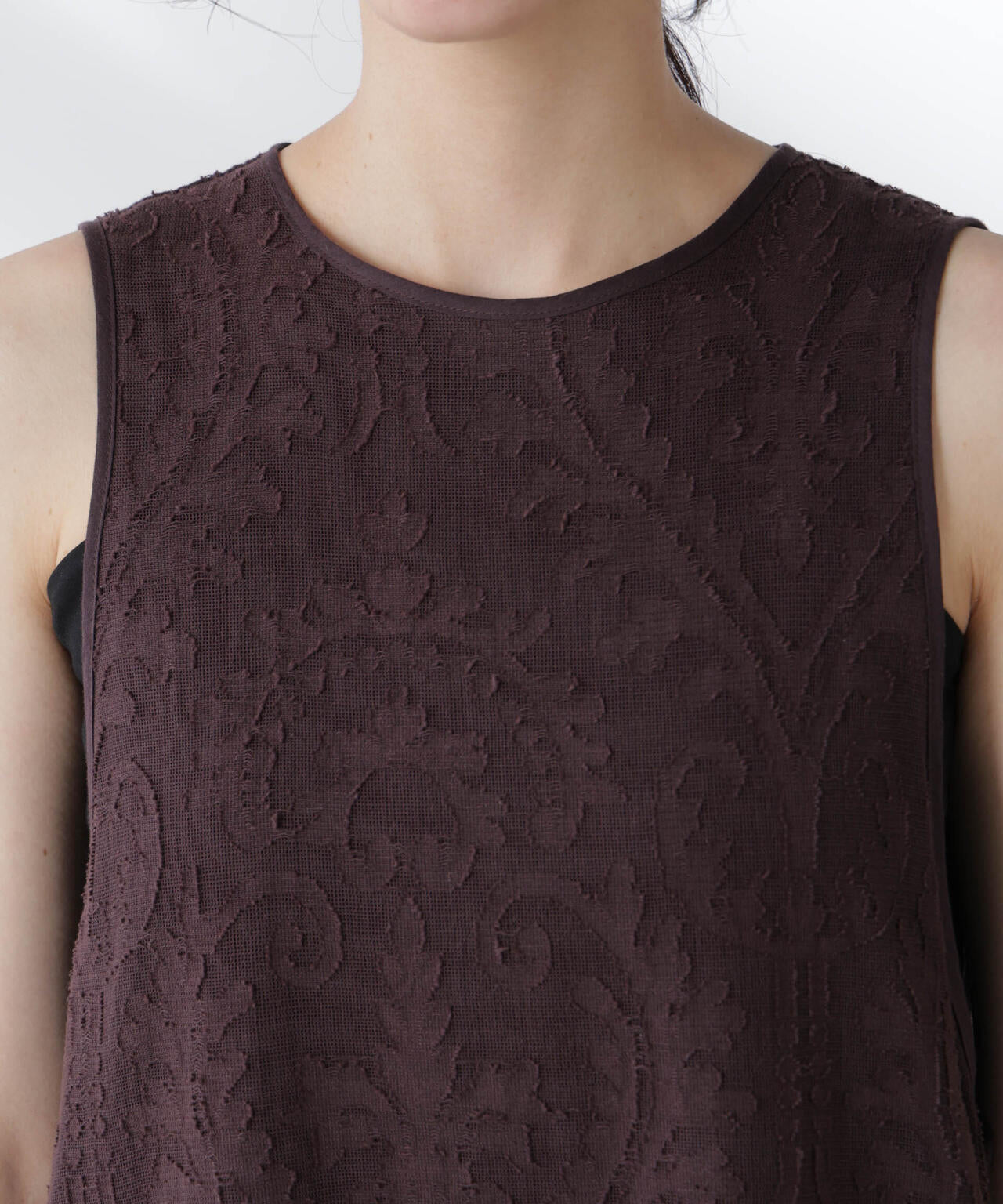 made in india カットワークジャカードワンピース(セットアップ可) 6695219300