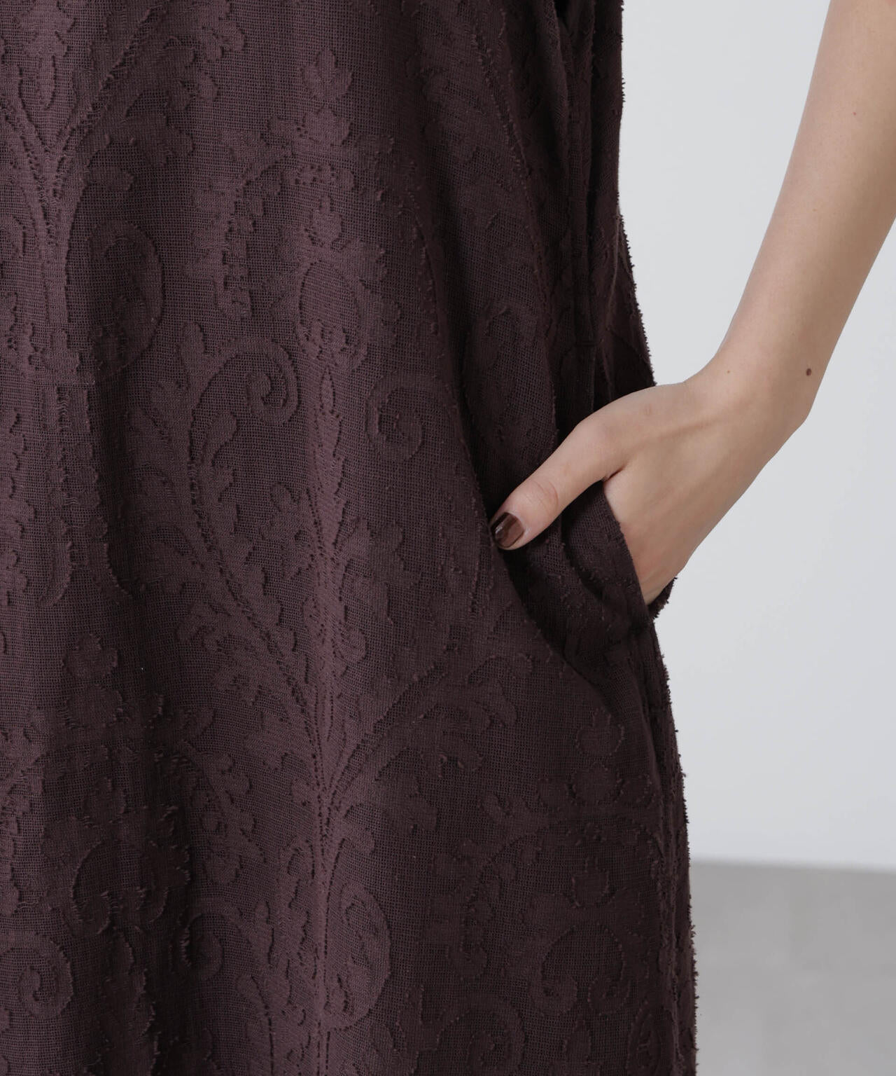 made in india カットワークジャカードワンピース(セットアップ可) 6695219300