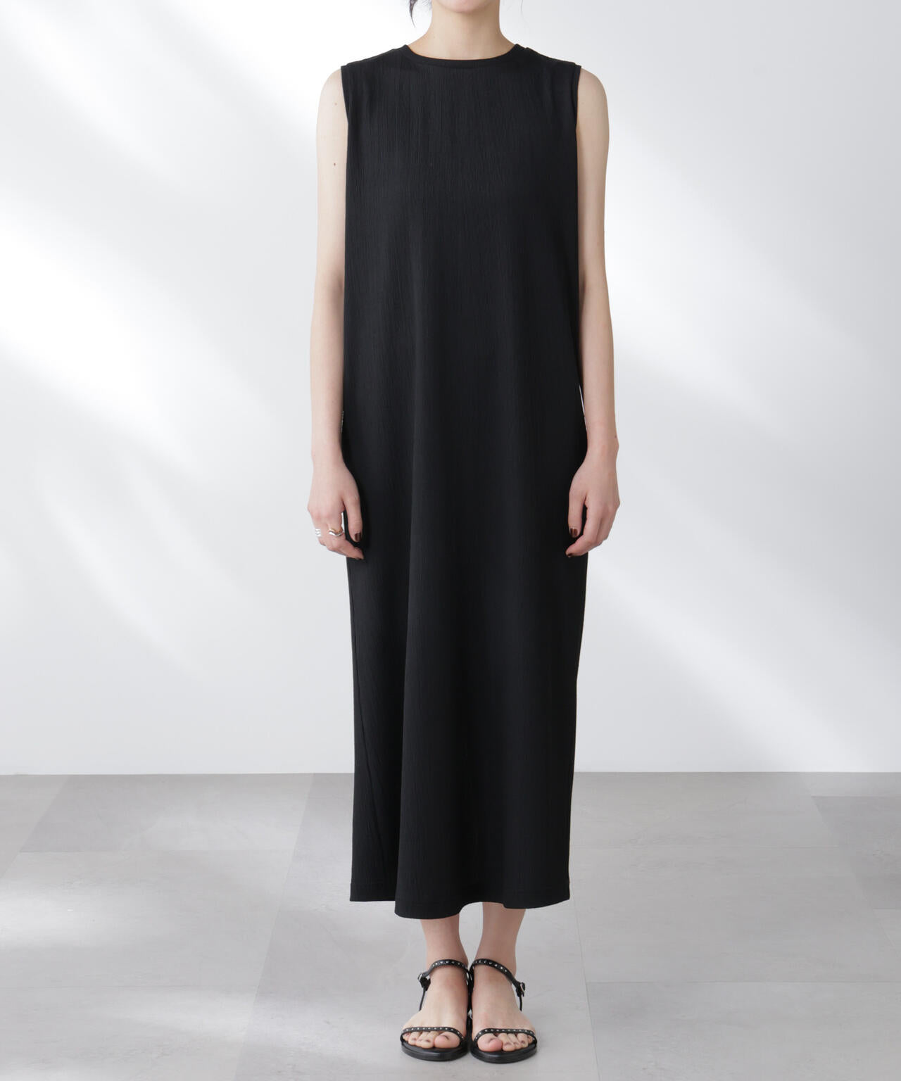 チュールキャミ×カットワンピースセット 6695219306