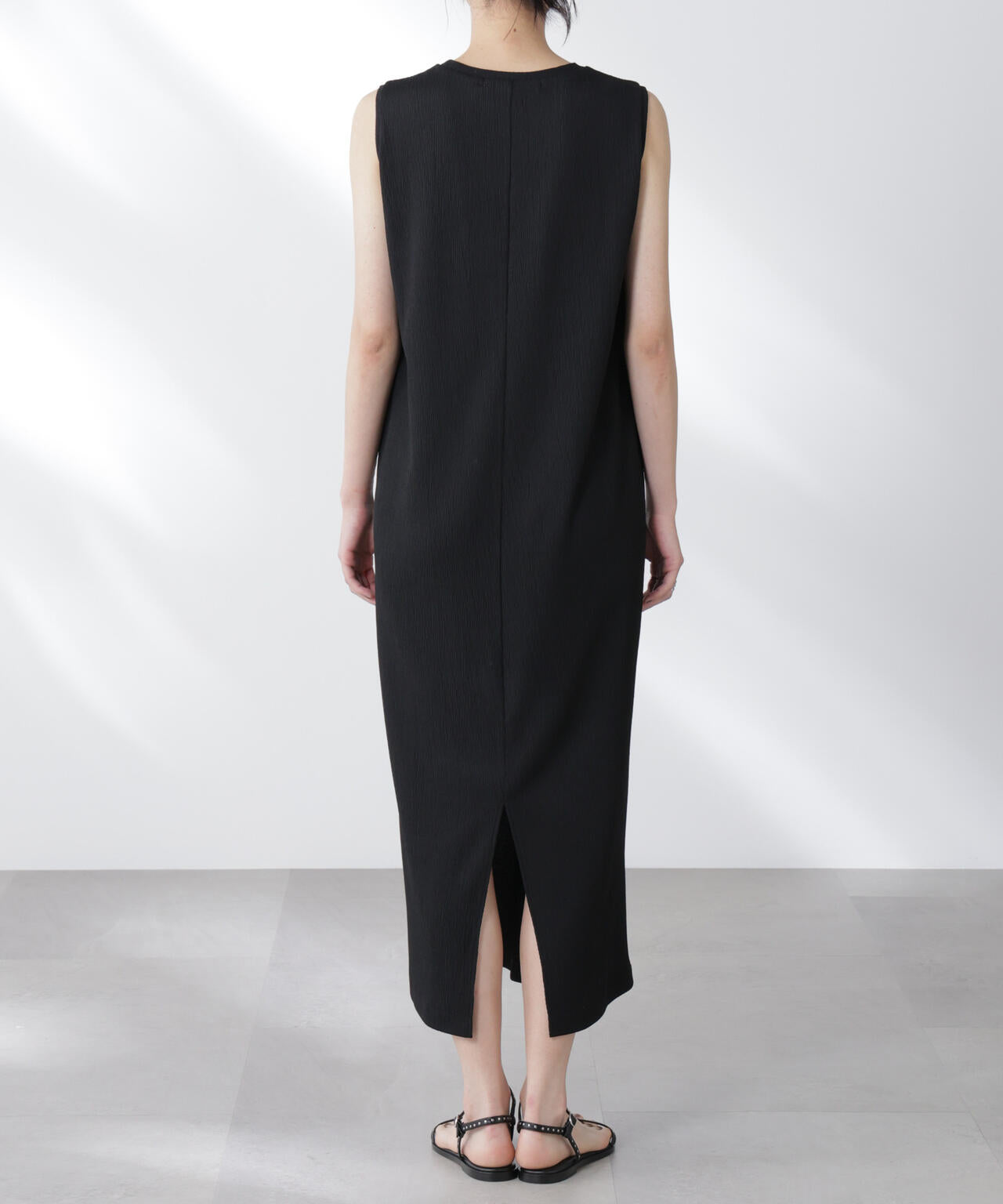 チュールキャミ×カットワンピースセット 6695219306