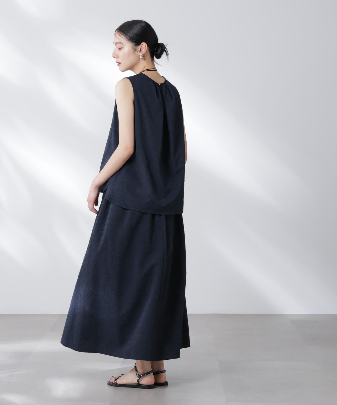 サッカーブラウス×スカートセットアップ 6695219308