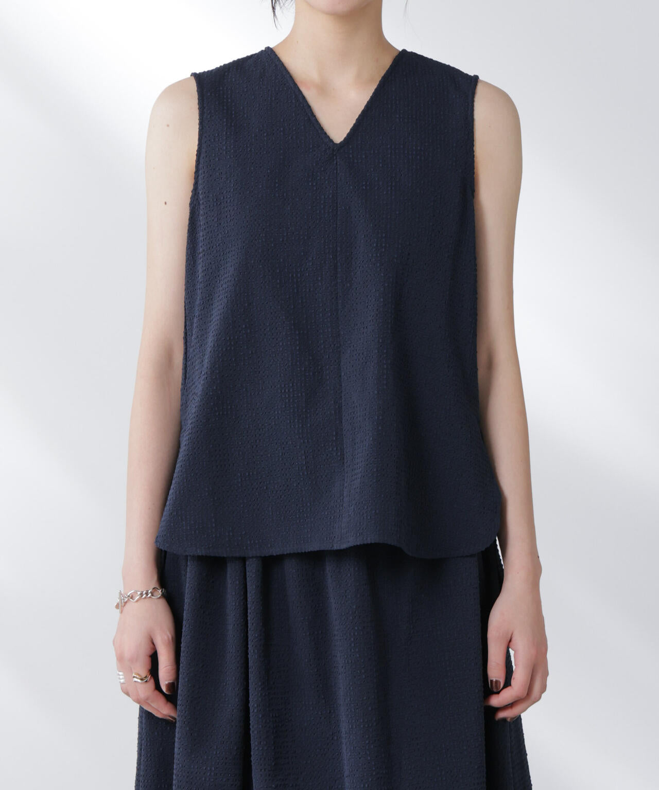 サッカーブラウス×スカートセットアップ 6695219308