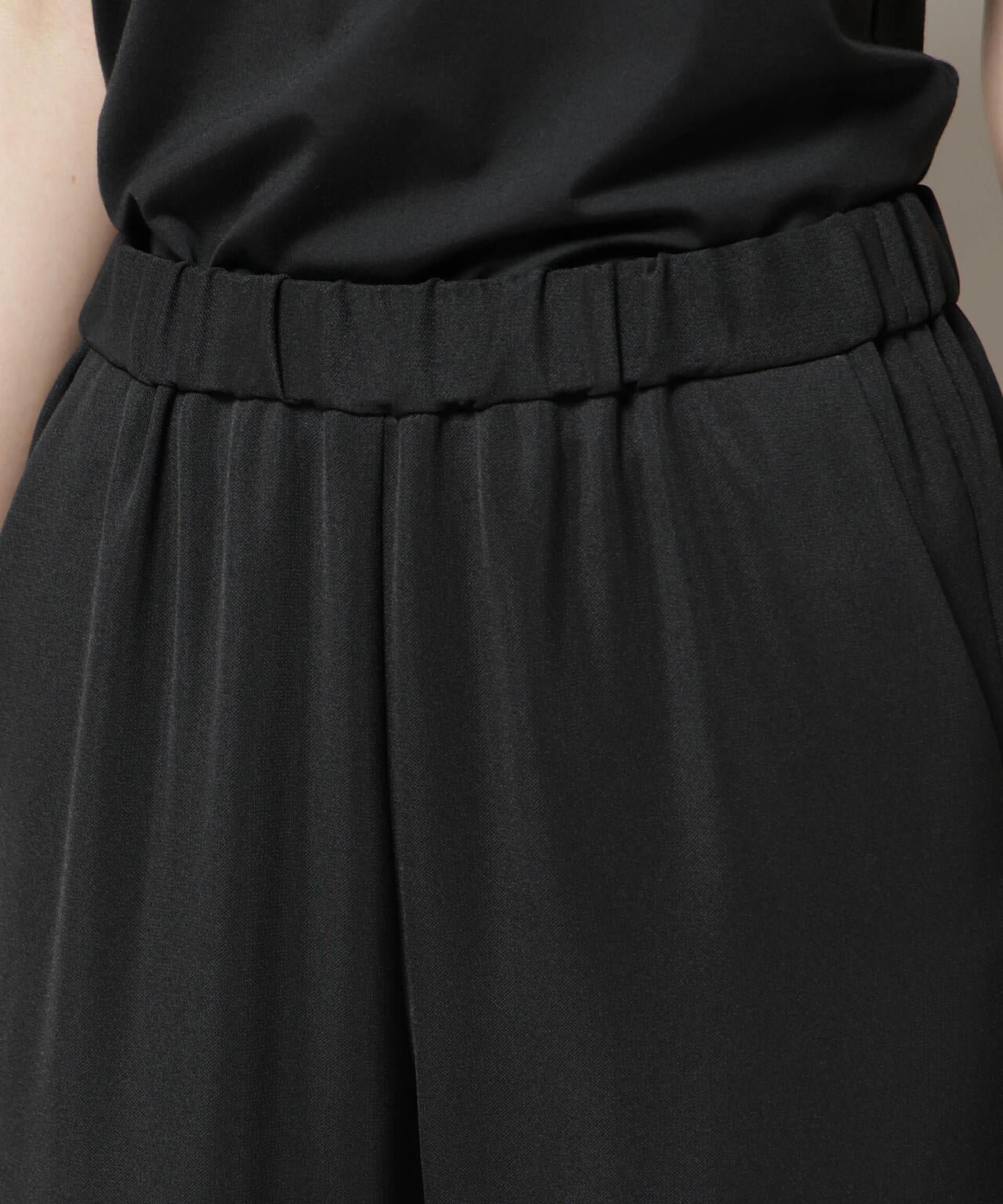 ダブルクロスノースリーブブラウス×パンツセットアップ 6695219309