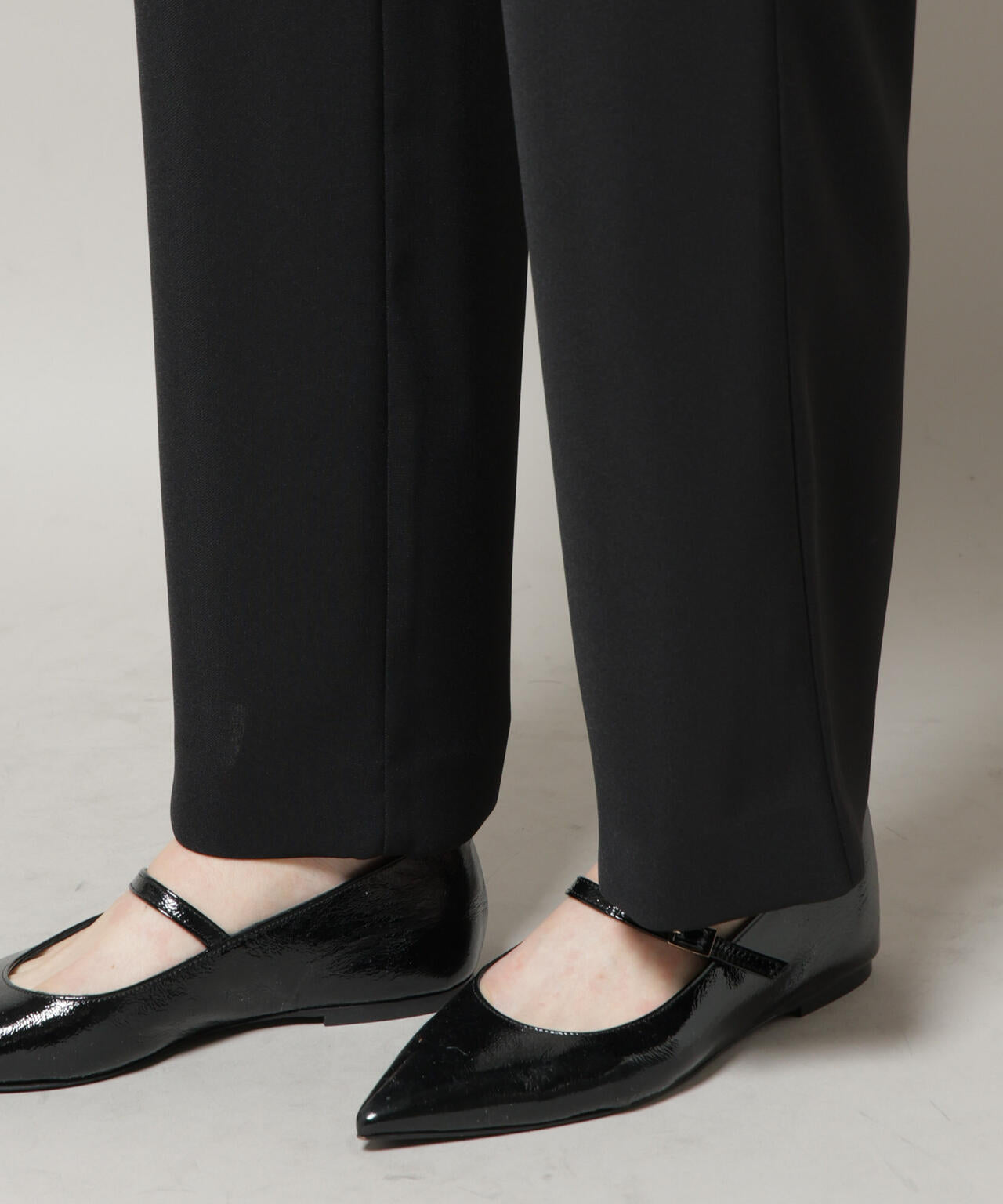 ダブルクロスノースリーブブラウス×パンツセットアップ 6695219309