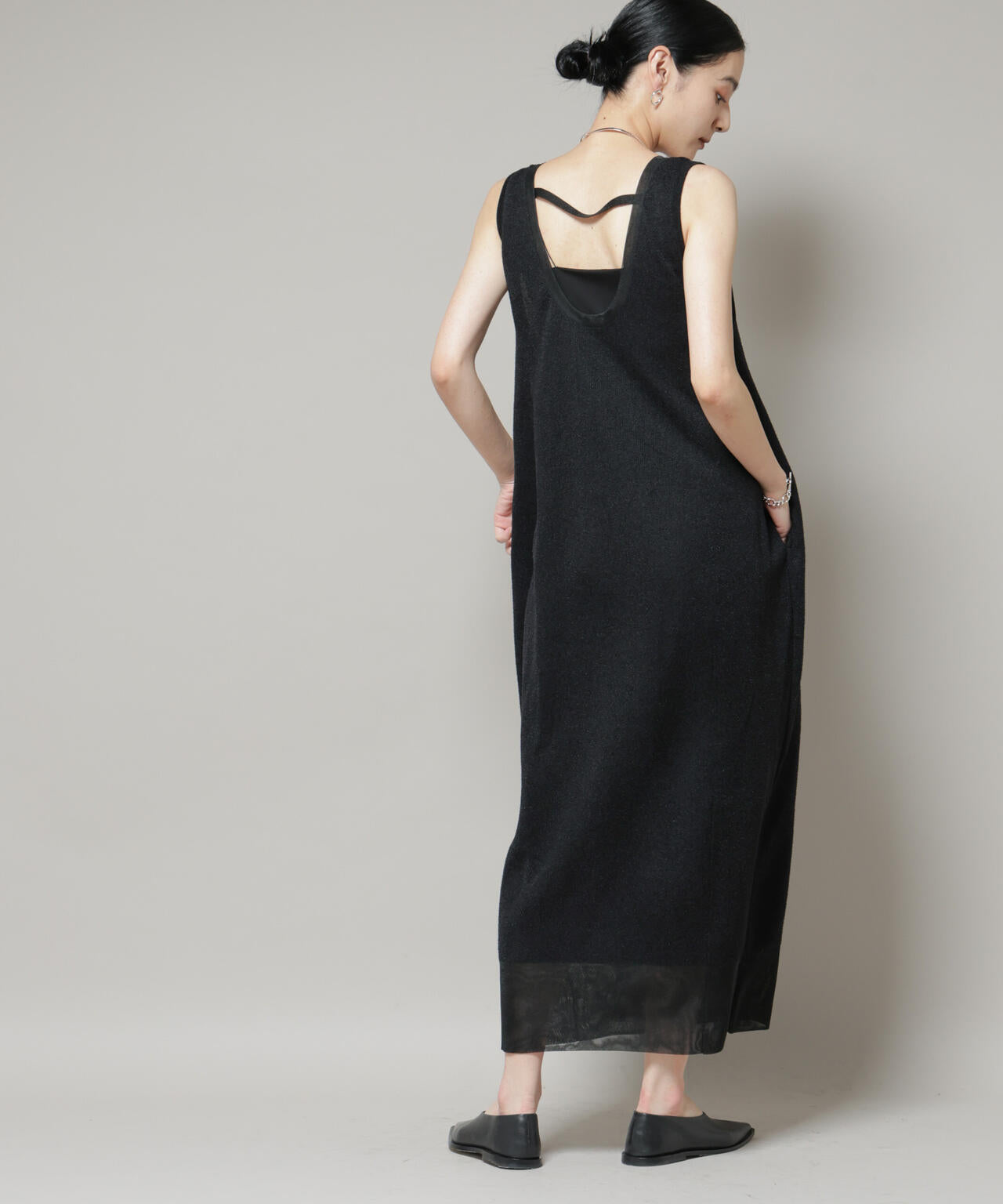 モール接結Uネックフォルムワンピース 6695219316