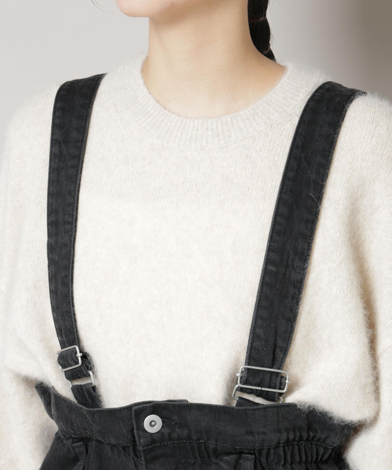 コットンワイドサロペット 6695219321