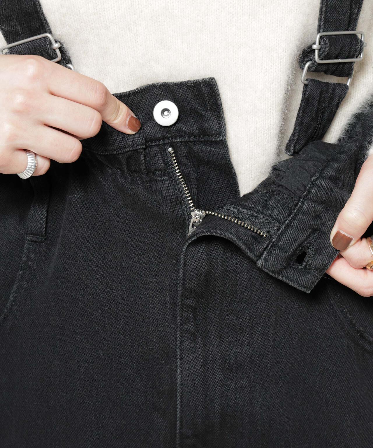 コットンワイドサロペット 6695219321