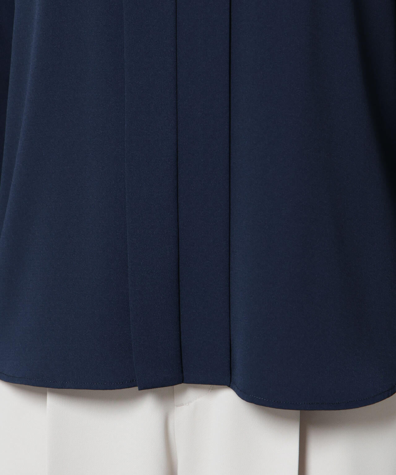 スタンドバイカラータックブラウス 6695220301