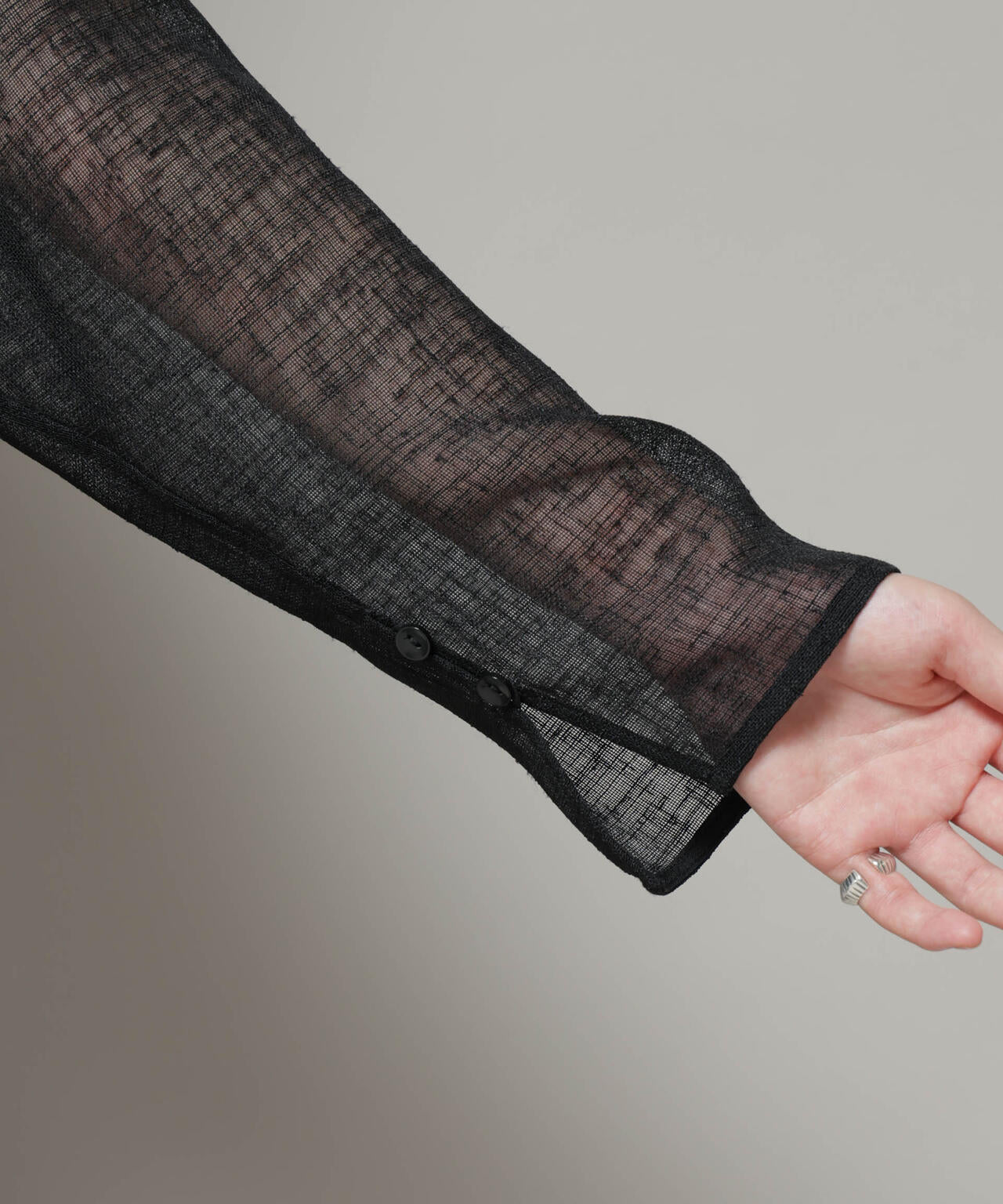 オーバーサイズメッシュブラウス 6695220304