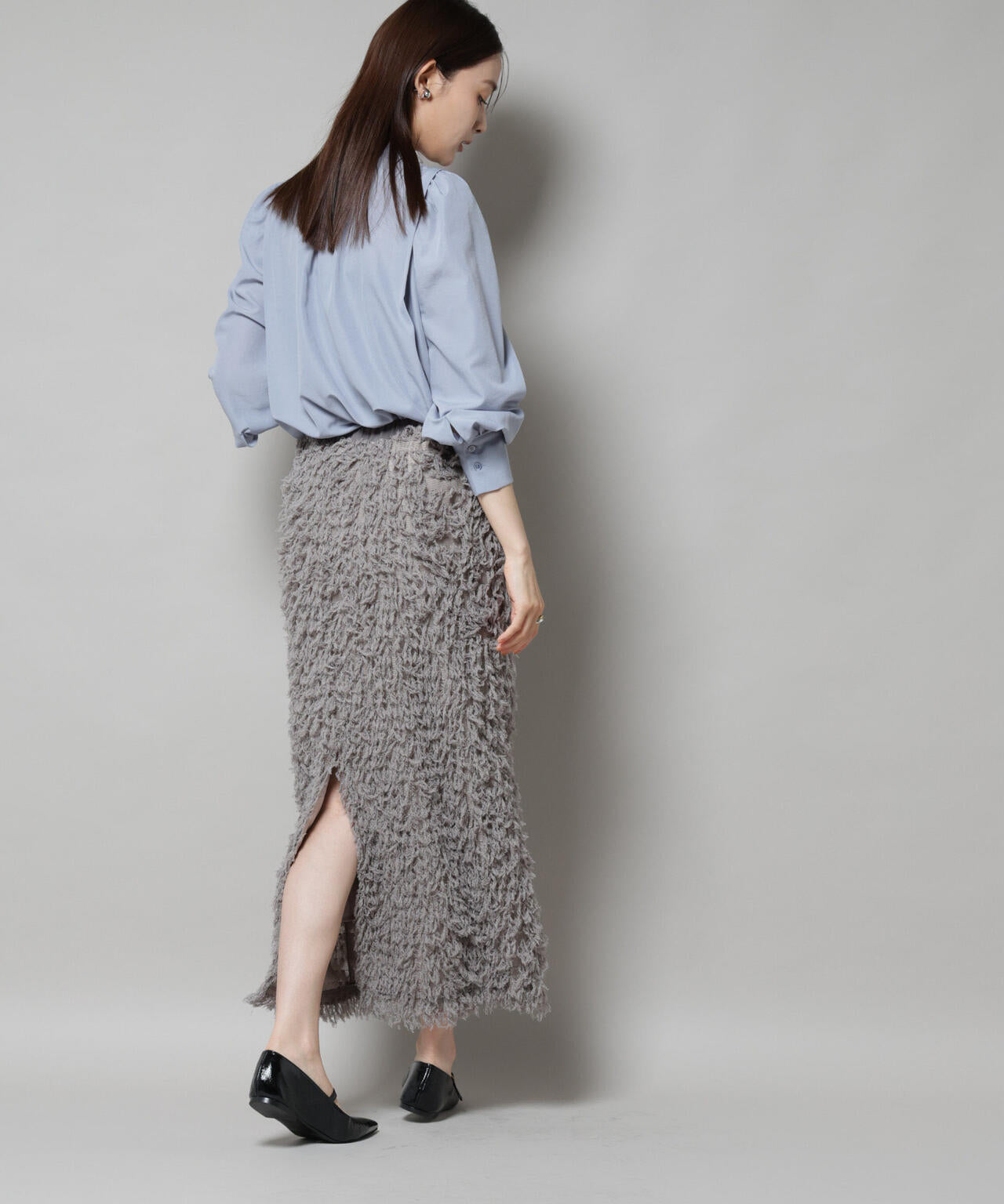 ショルダーギャザーブラウス 6695220307