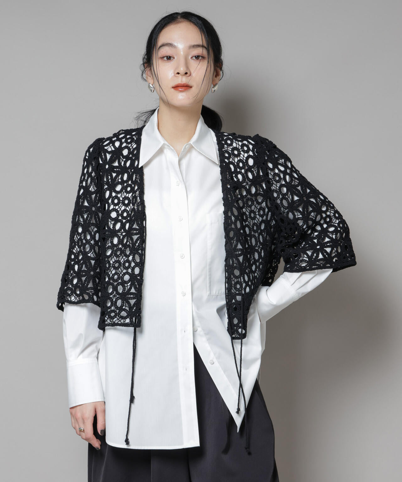 バッククロスオーバーシャツ 6695220309