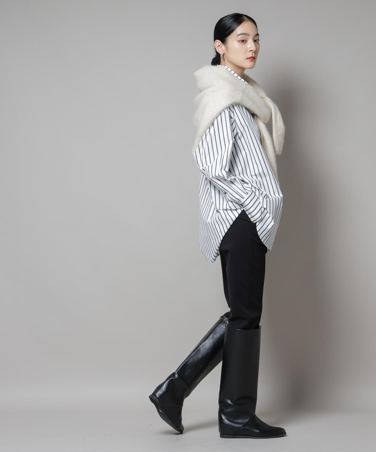 バッククロスオーバーシャツ 6695220309