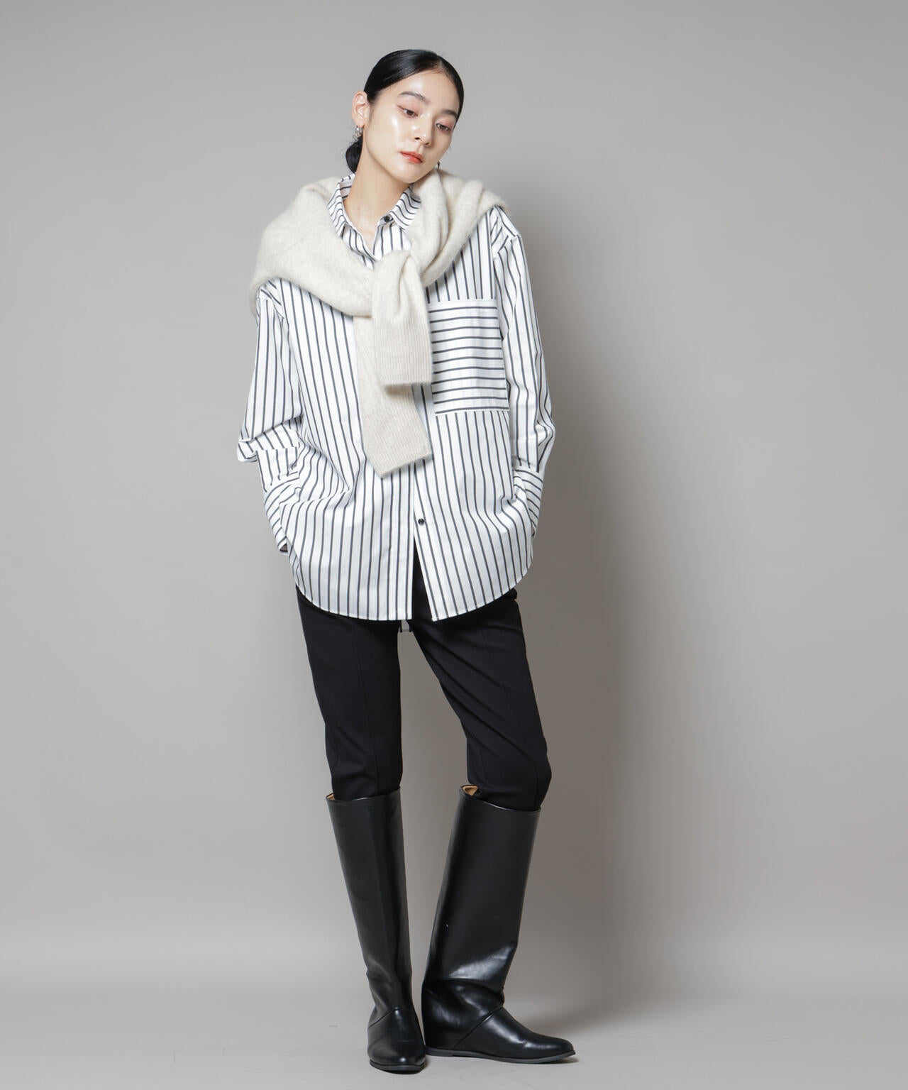 バッククロスオーバーシャツ 6695220309