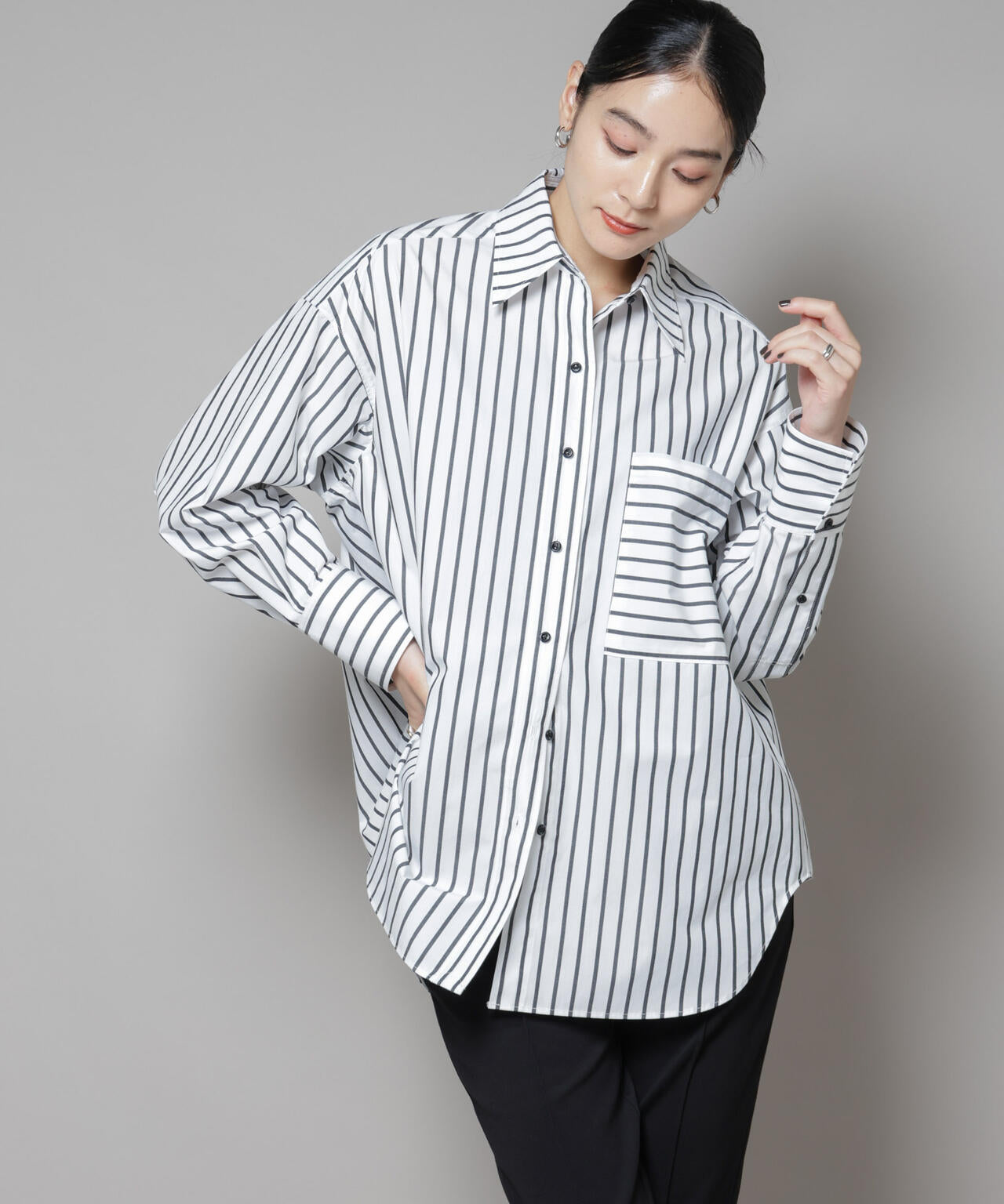 バッククロスオーバーシャツ 6695220309