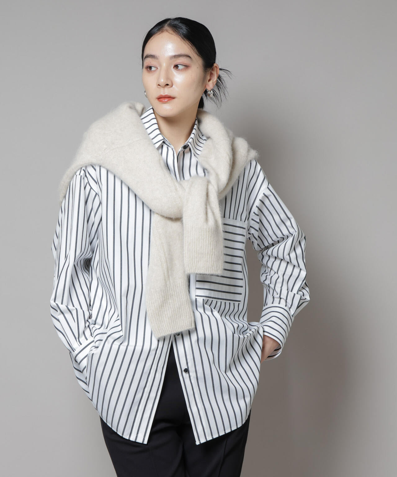 バッククロスオーバーシャツ 6695220309