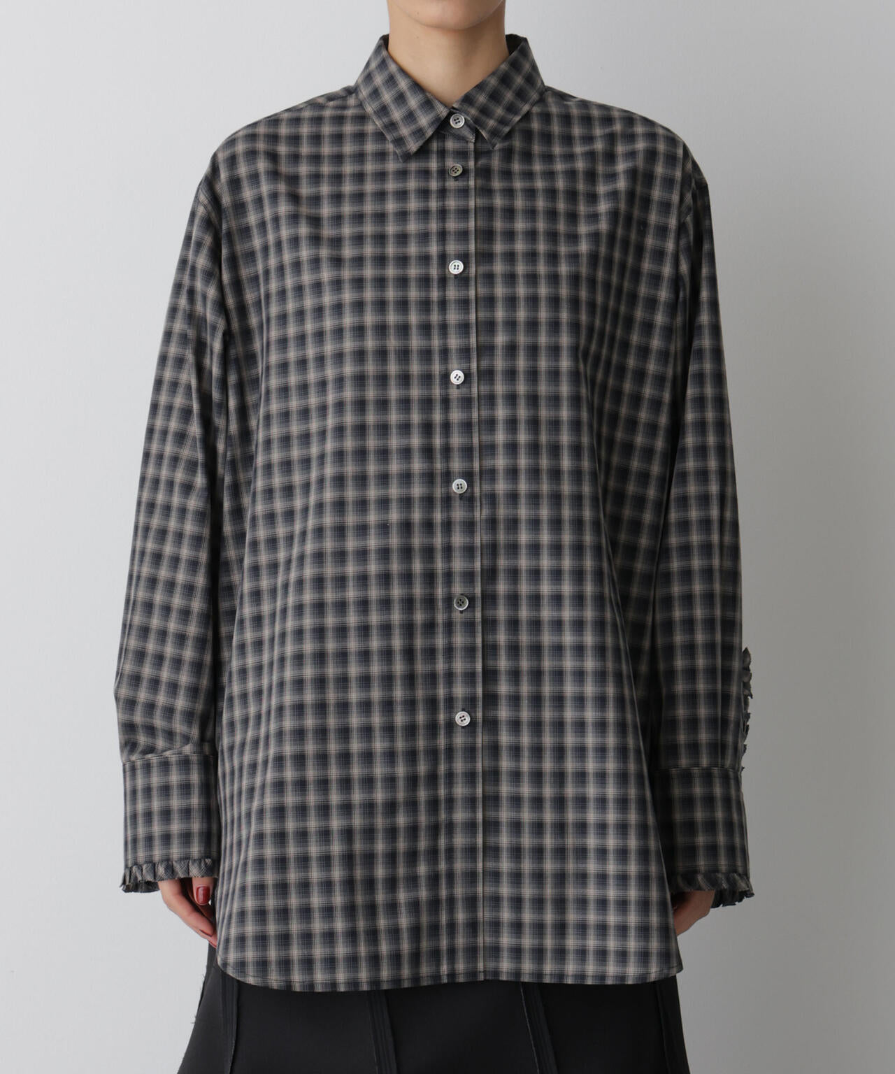 「STEVELOUR」モダンプレッピーシャツ 6695220315