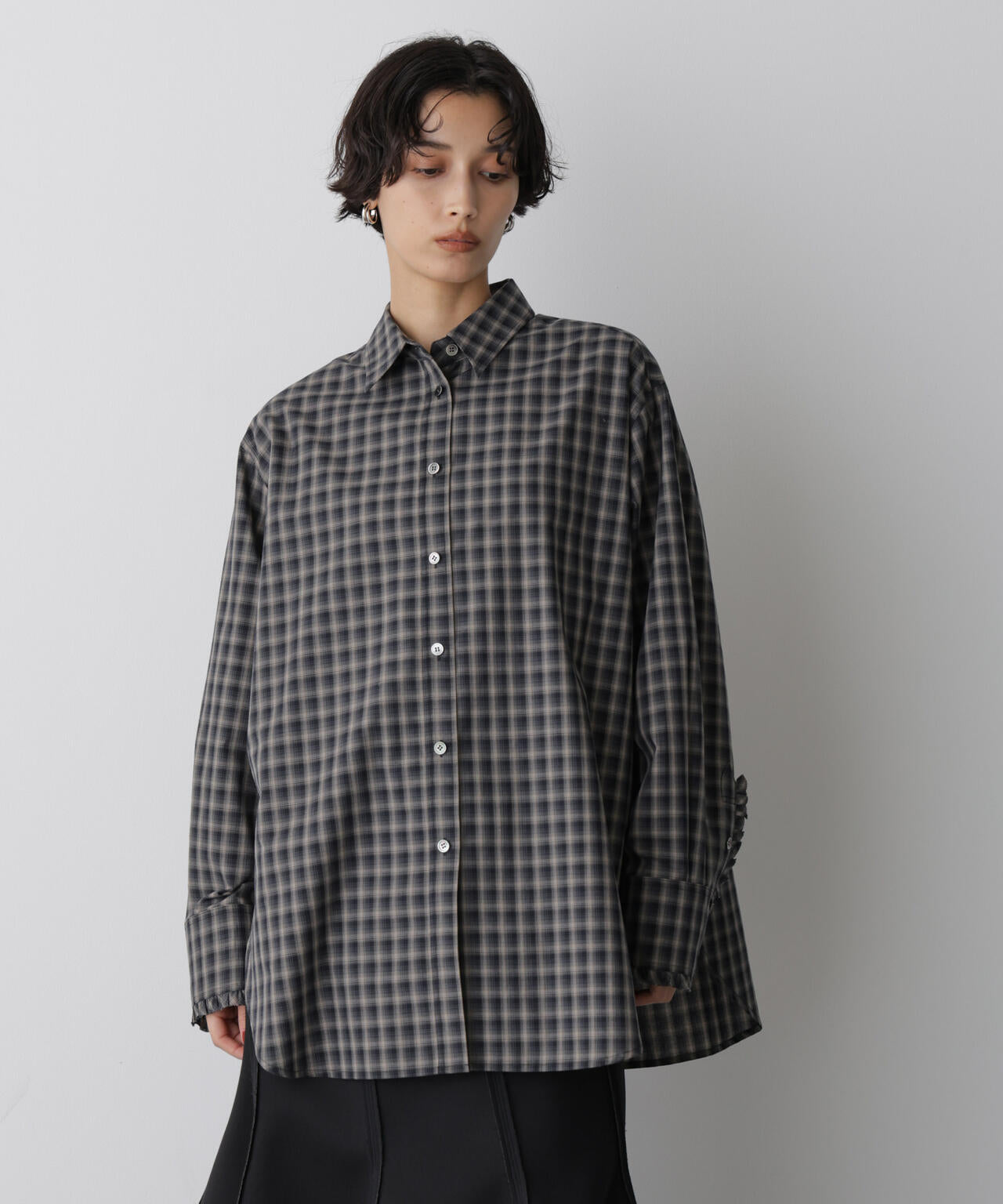 「STEVELOUR」モダンプレッピーシャツ 6695220315