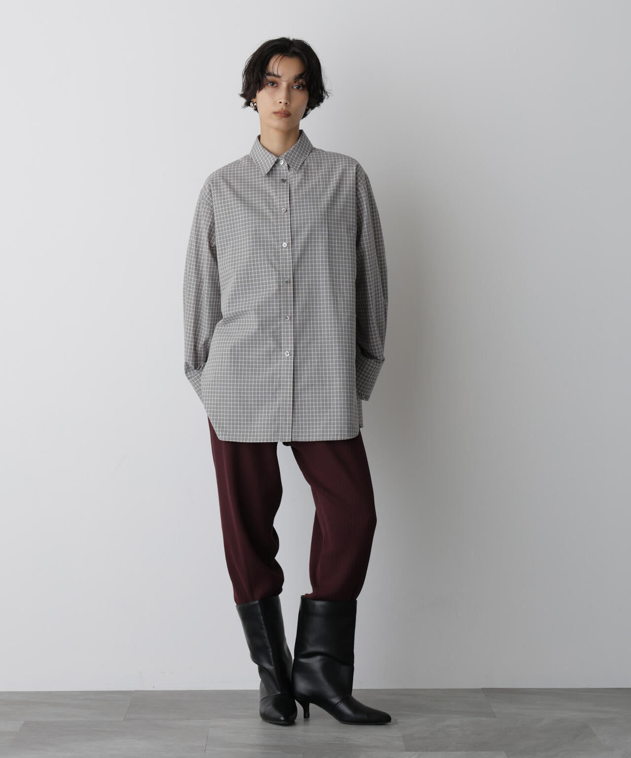 「STEVELOUR」モダンプレッピーシャツ 6695220315